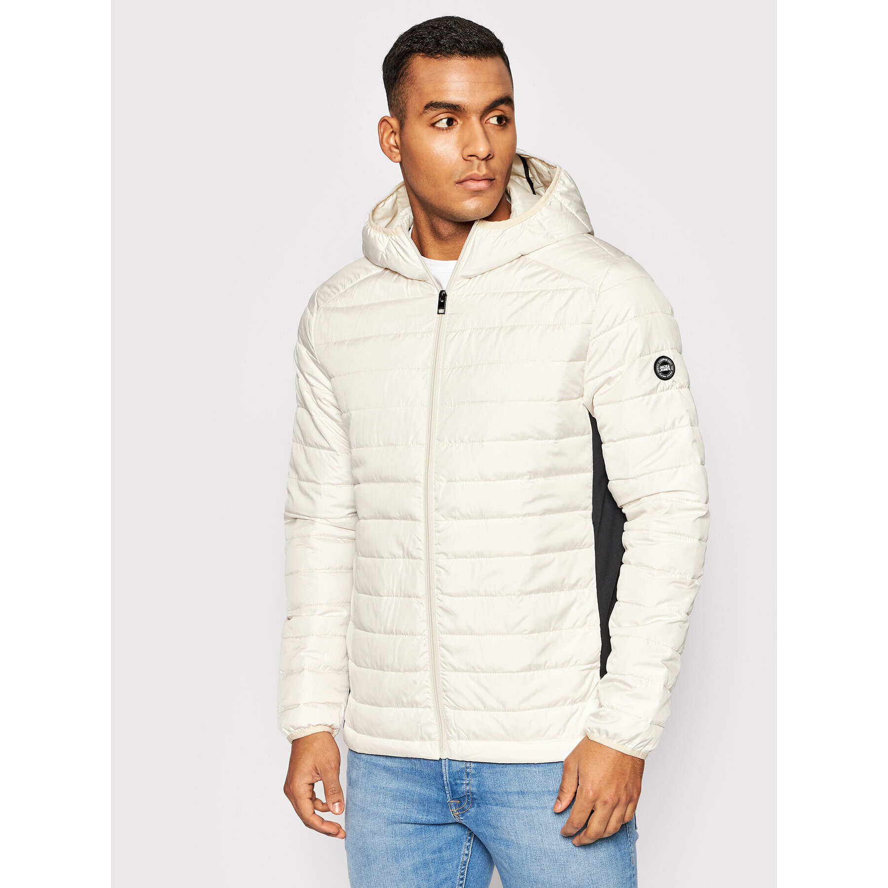 Jack&Jones Пухено яке Ace Spring 12200419 Бежов Regular Fit - Pepit.bg