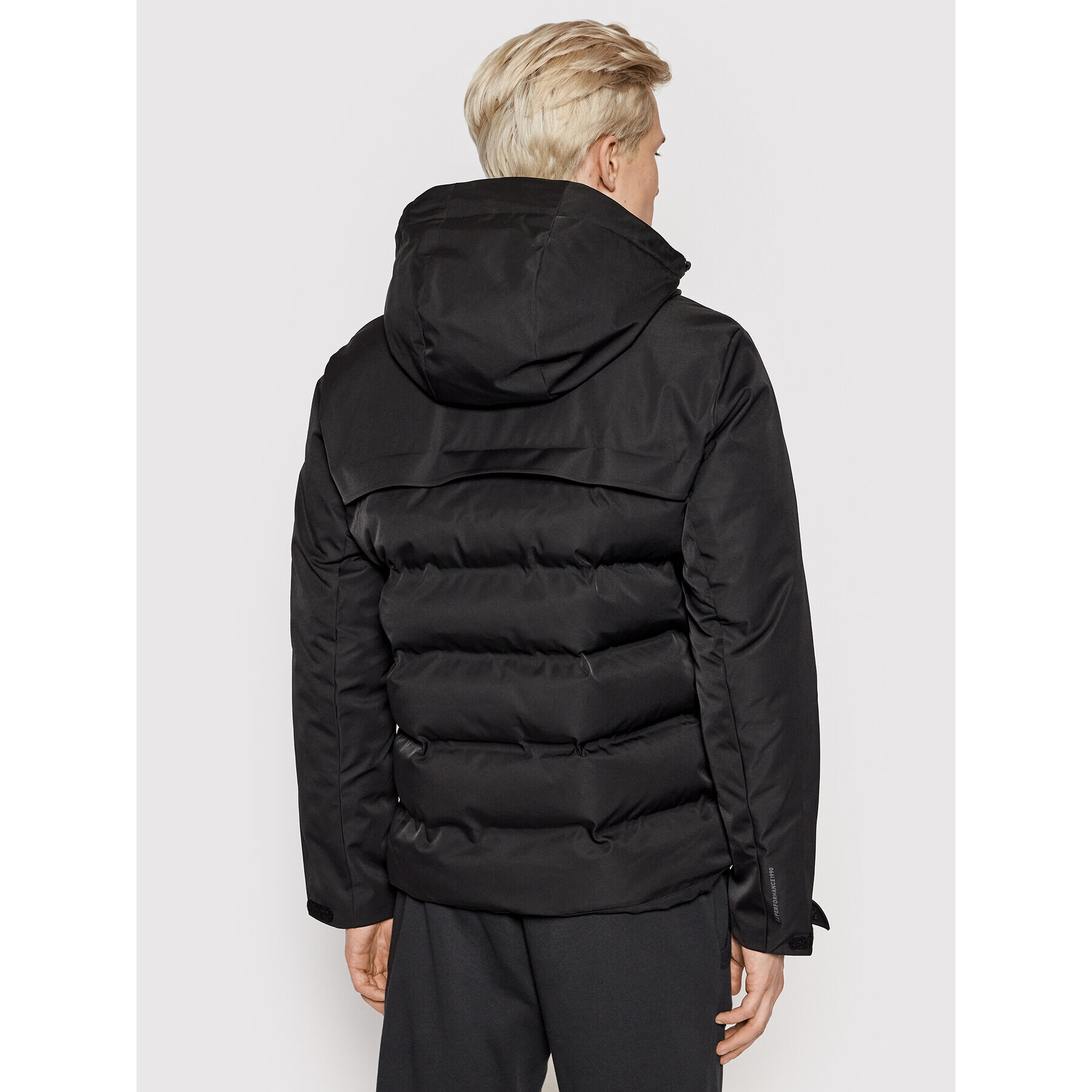 Jack&Jones Пухено яке Darwin 12193195 Черен Regular Fit - Pepit.bg
