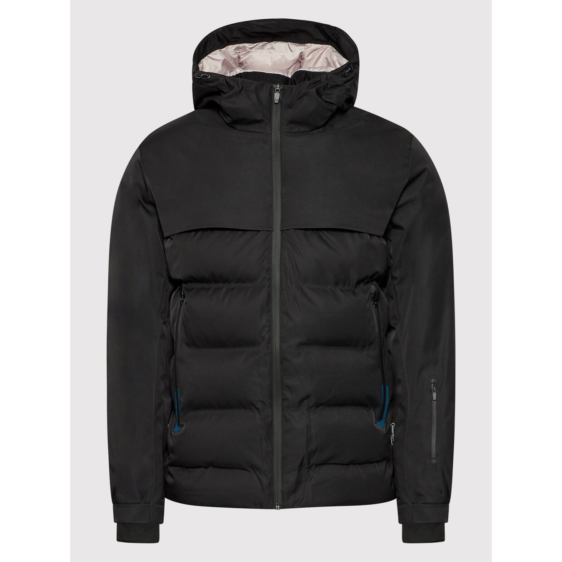 Jack&Jones Пухено яке Darwin 12193195 Черен Regular Fit - Pepit.bg