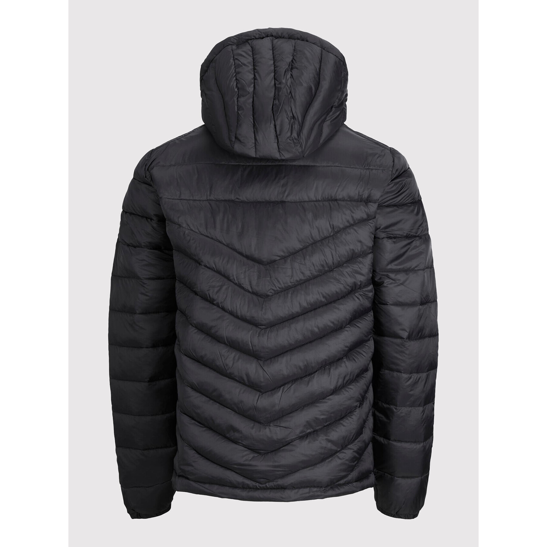 Jack&Jones Пухено яке Hero 12211785 Черен Regular Fit - Pepit.bg