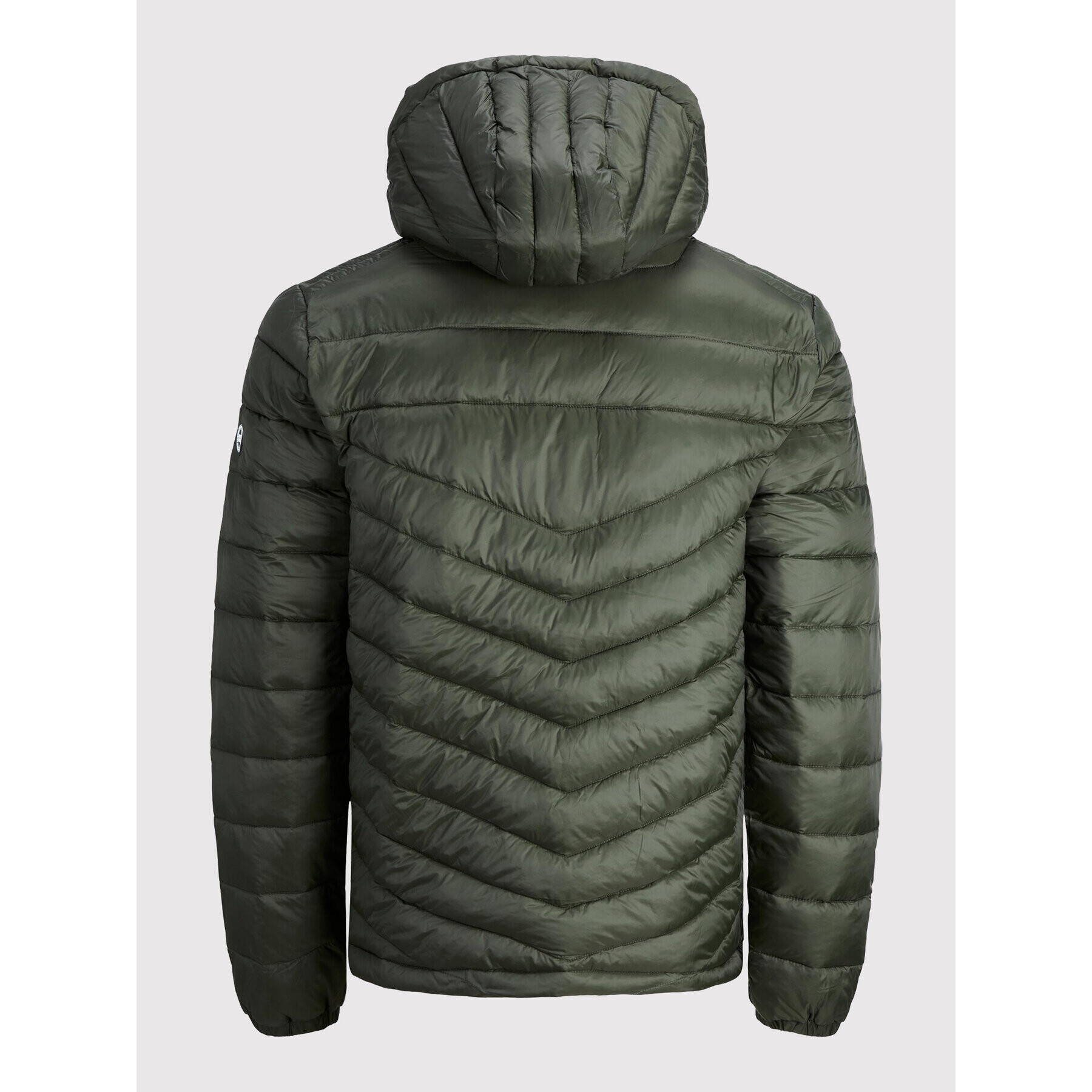 Jack&Jones Пухено яке Hero 12211785 Зелен Regular Fit - Pepit.bg