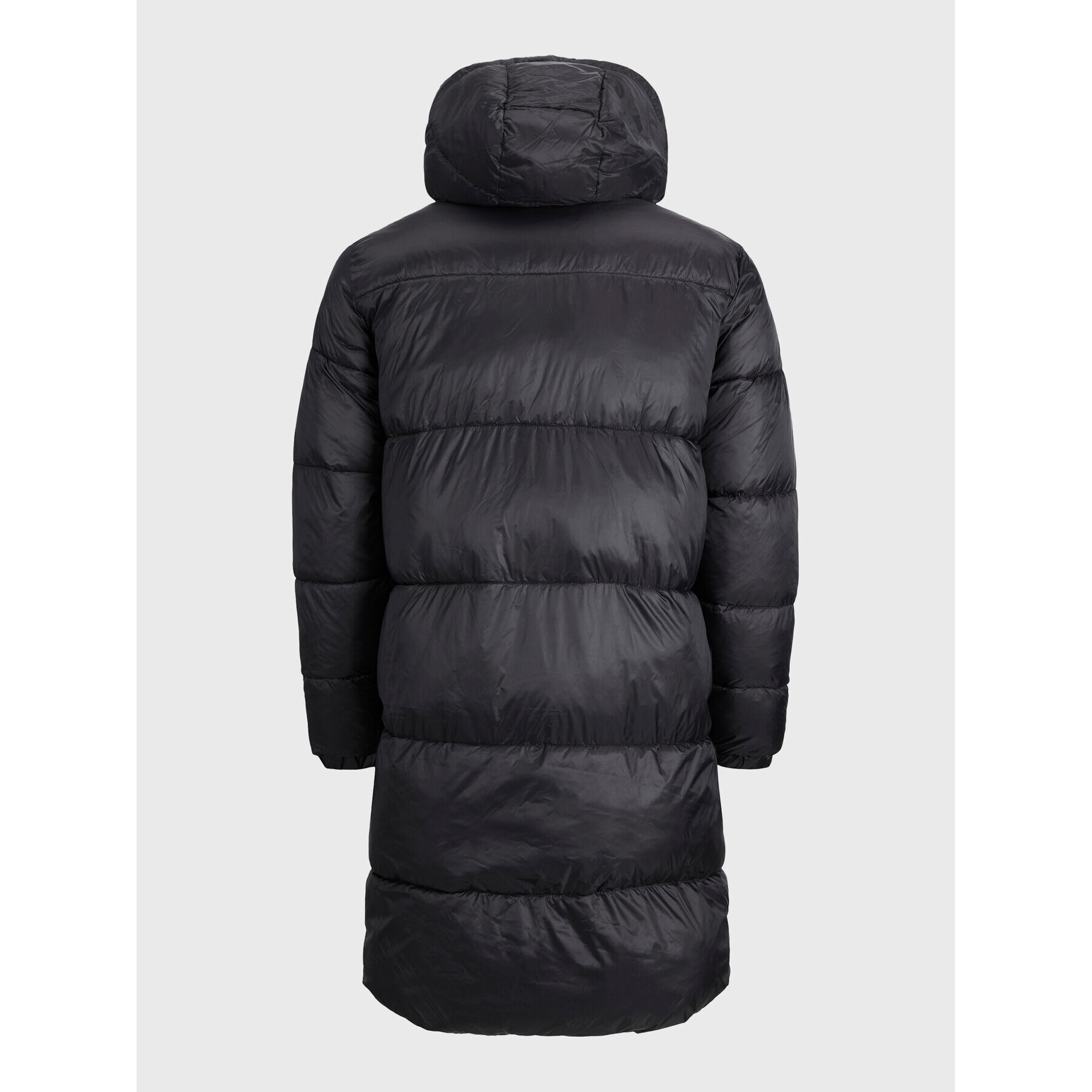 Jack&Jones Пухено яке Hero 12212225 Черен Regular Fit - Pepit.bg