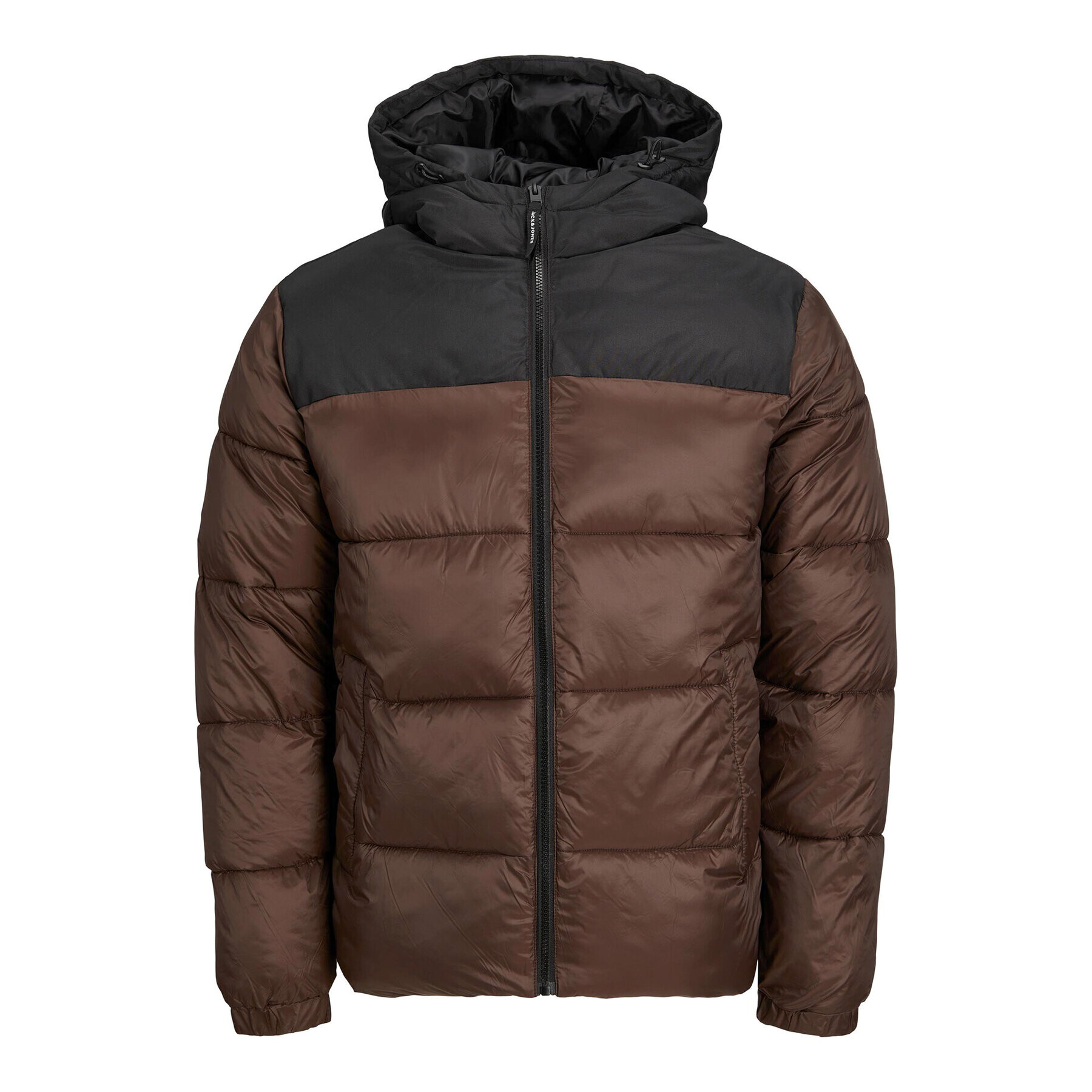 Jack&Jones Пухено яке 12235859 Кафяв Regular Fit - Pepit.bg