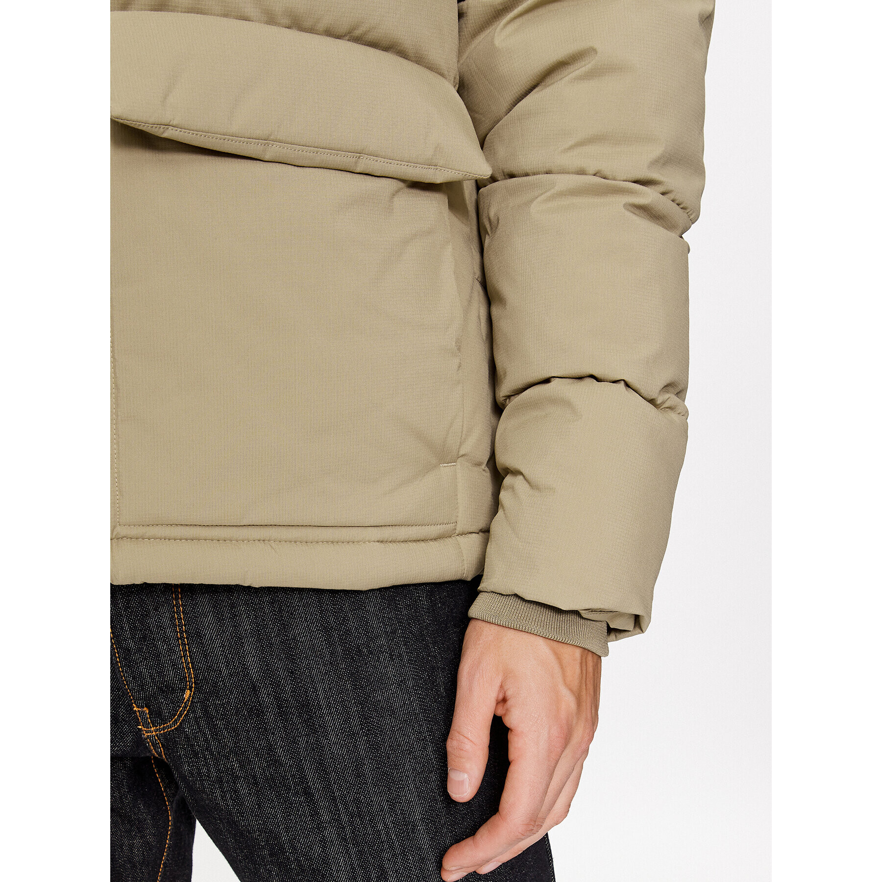 Jack&Jones Пухено яке 12238849 Бежов Regular Fit - Pepit.bg