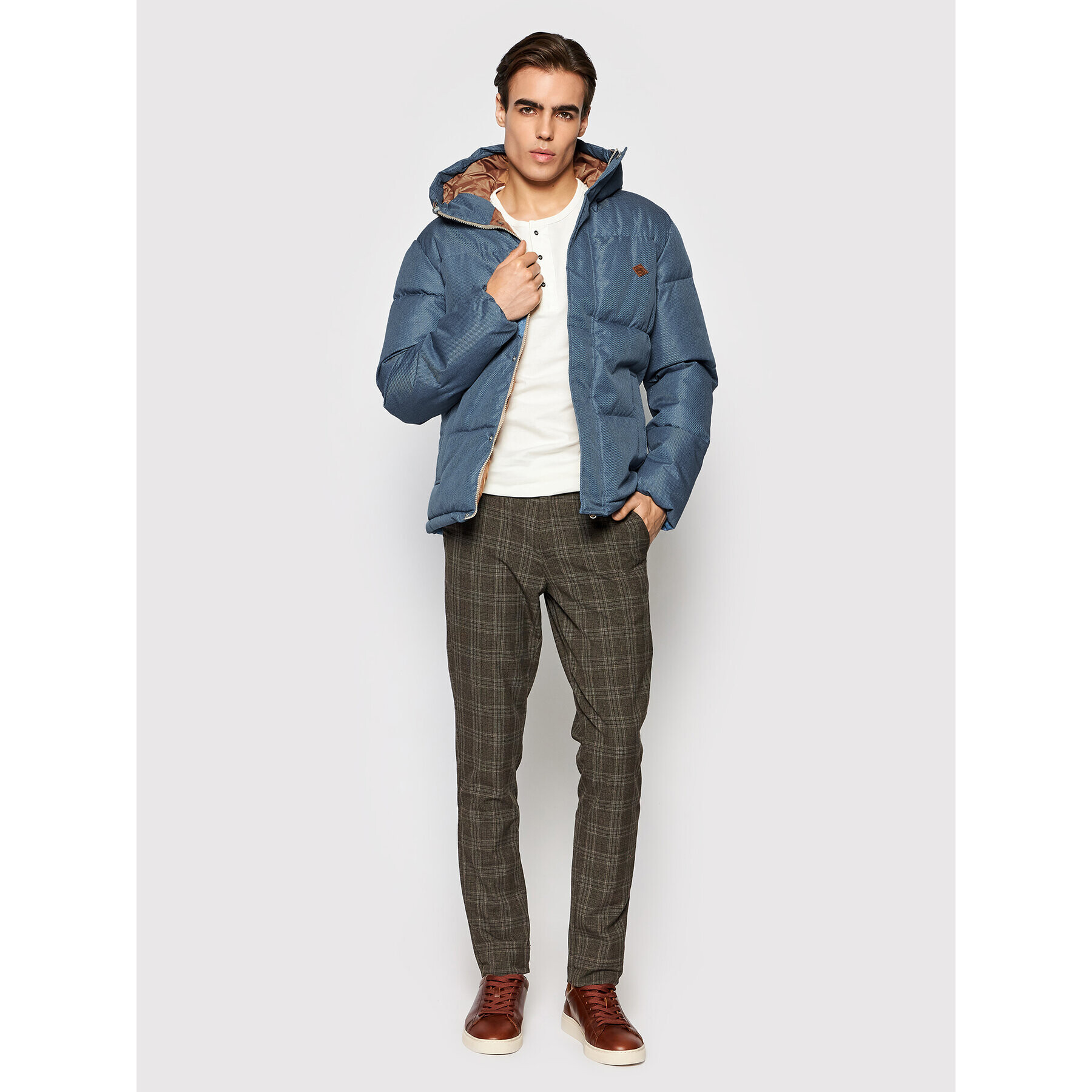 Jack&Jones Пухено яке Newport 12192676 Син Regular Fit - Pepit.bg