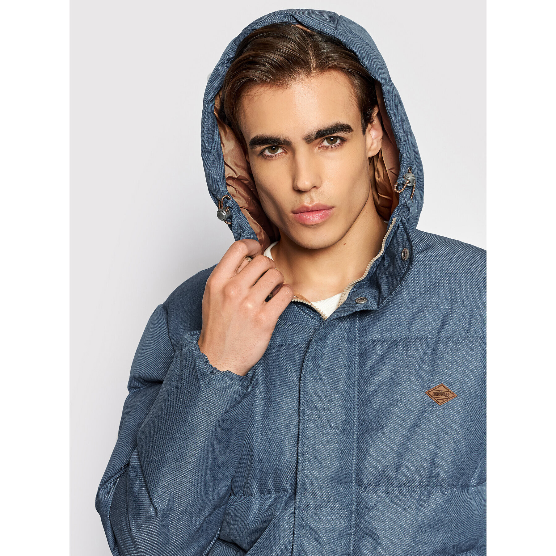 Jack&Jones Пухено яке Newport 12192676 Син Regular Fit - Pepit.bg