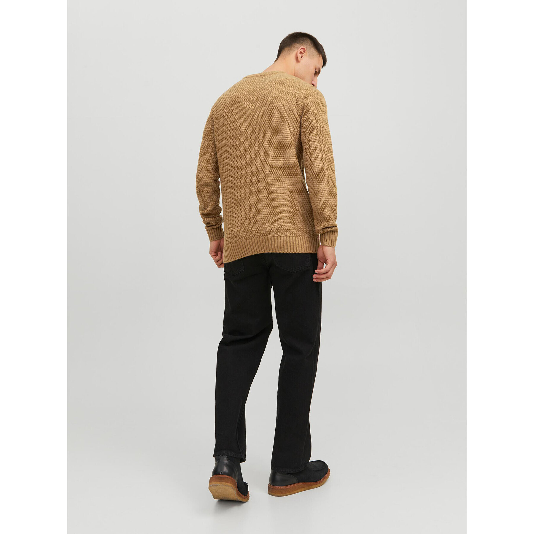 Jack&Jones Пуловер 12236314 Бежов Regular Fit - Pepit.bg