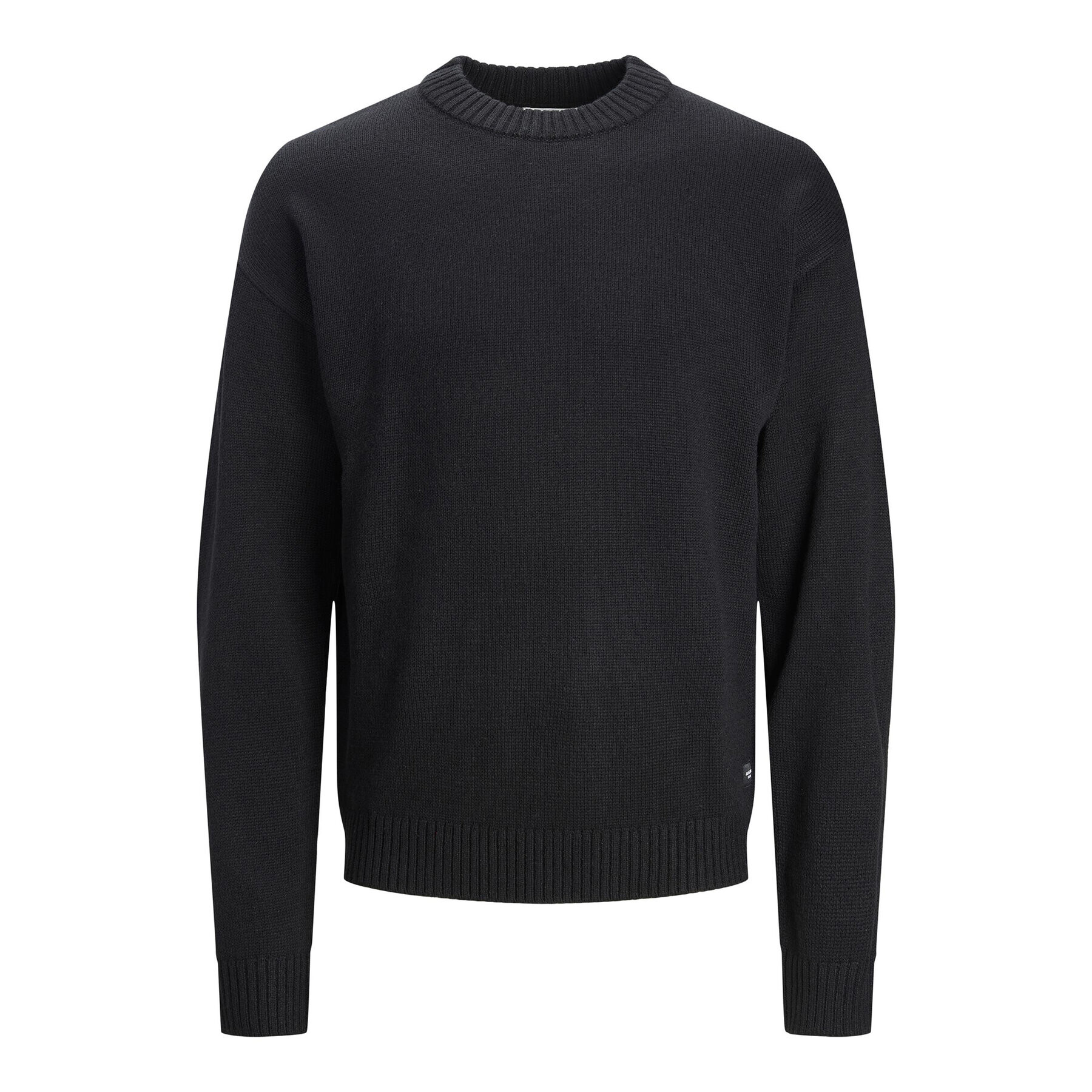 Jack&Jones Пуловер 12236774 Черен Regular Fit - Pepit.bg