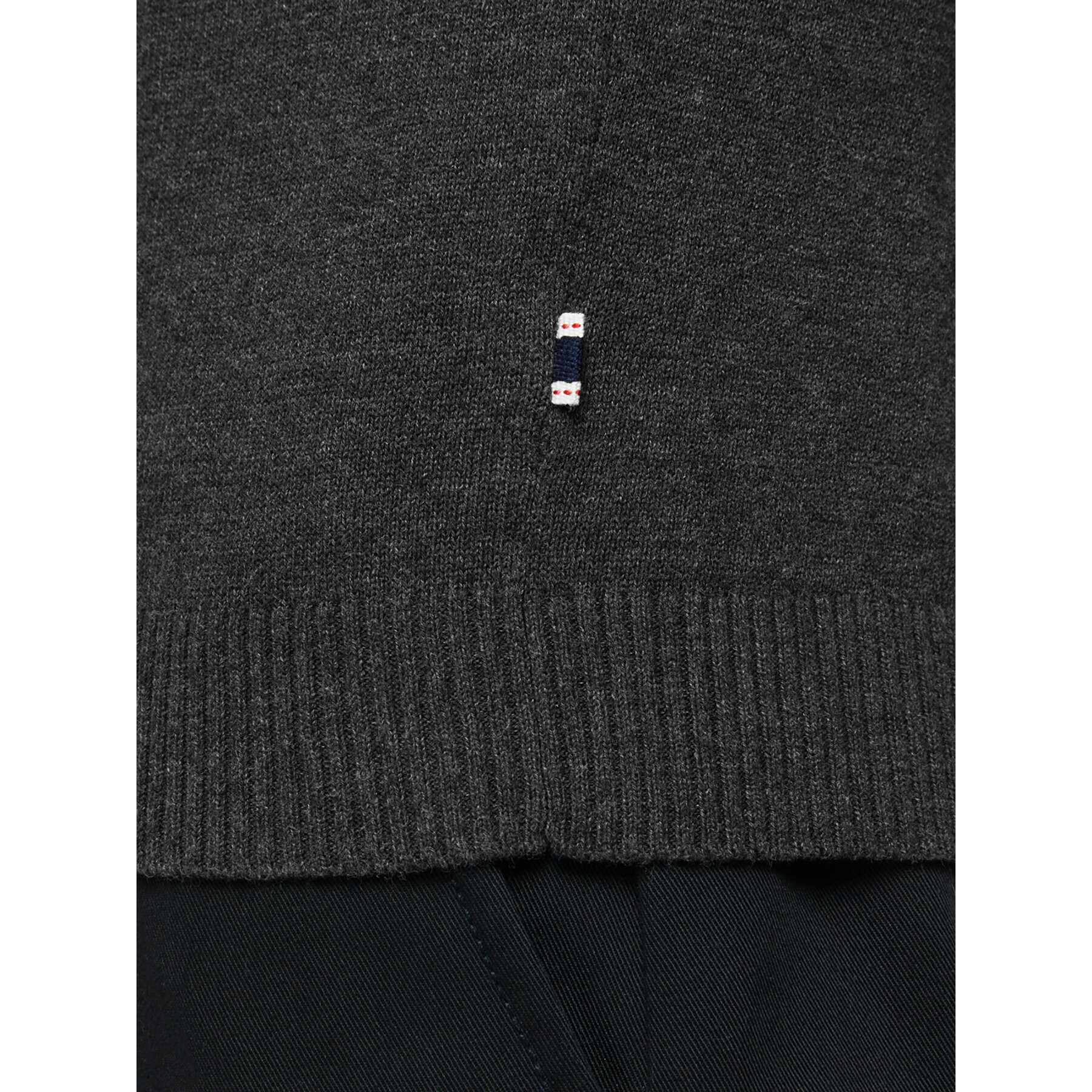 Jack&Jones Пуловер Basic 12137190 Сив Regular Fit - Pepit.bg