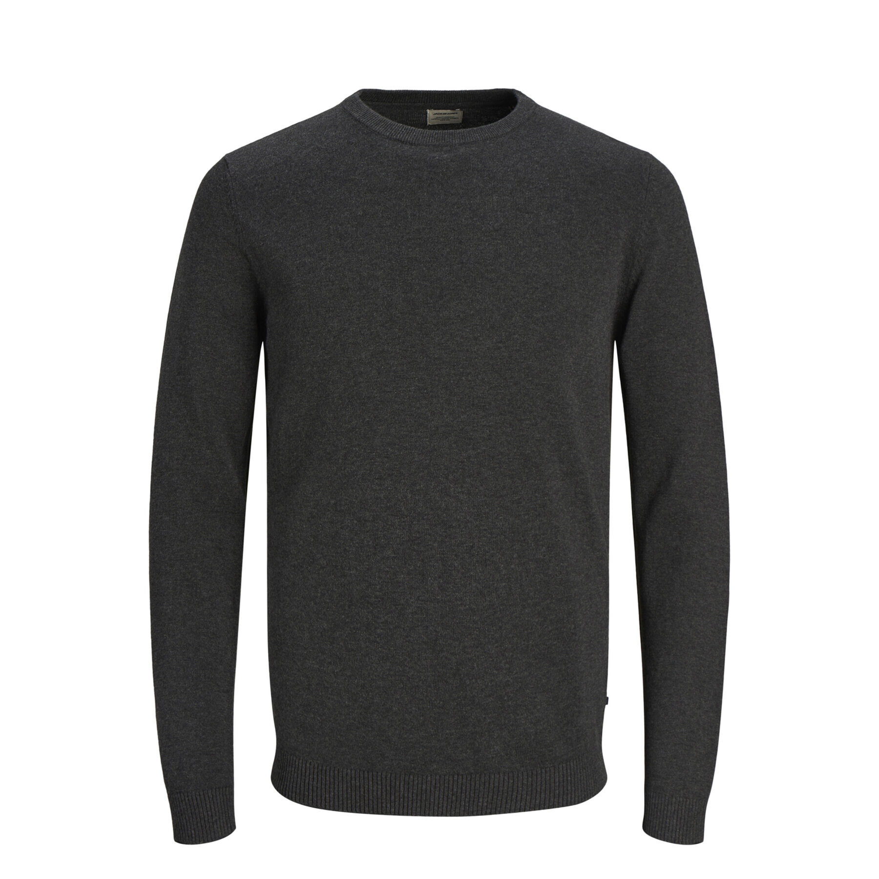 Jack&Jones Пуловер Basic 12137190 Сив Regular Fit - Pepit.bg