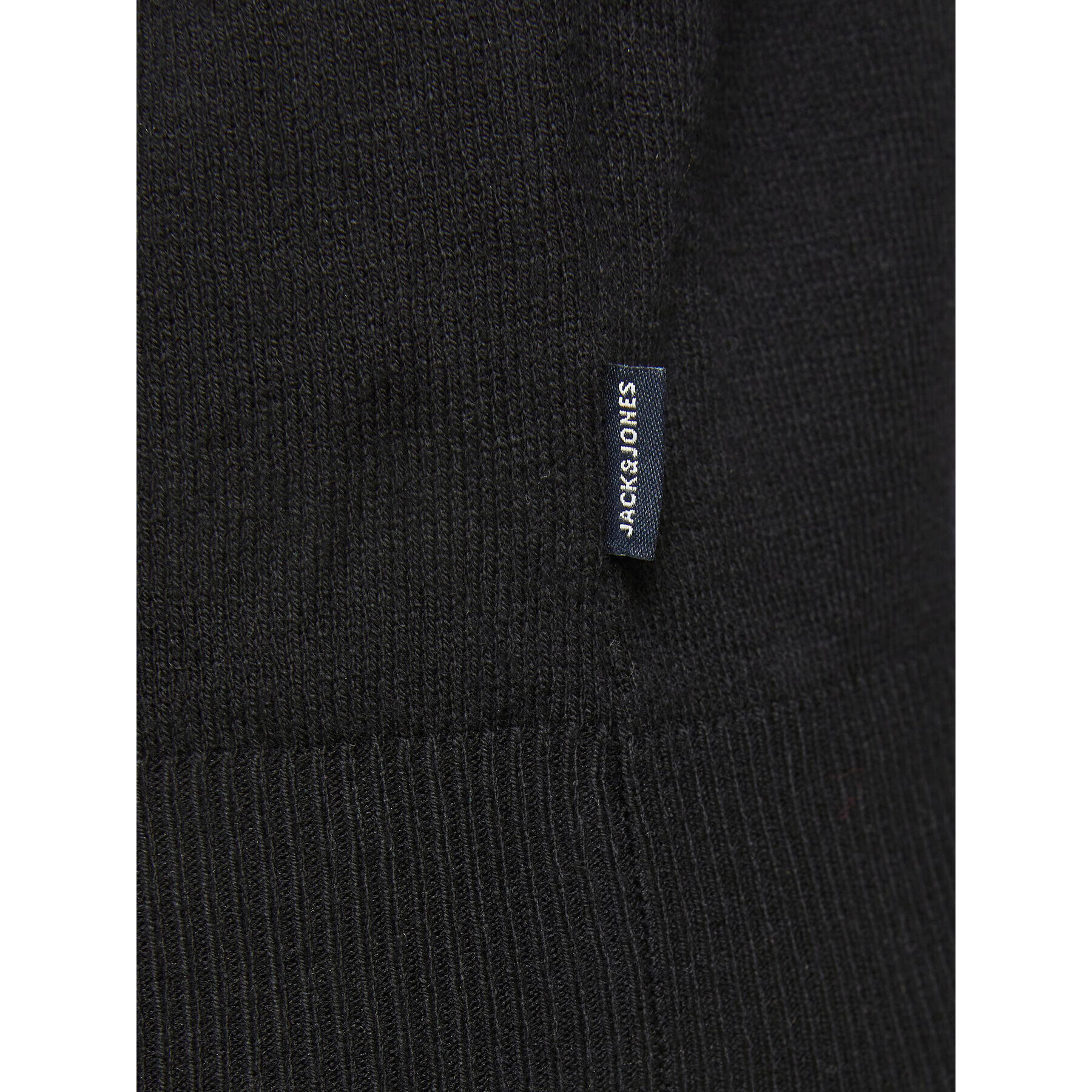 Jack&Jones Пуловер Emil 12189339 Черен Regular Fit - Pepit.bg