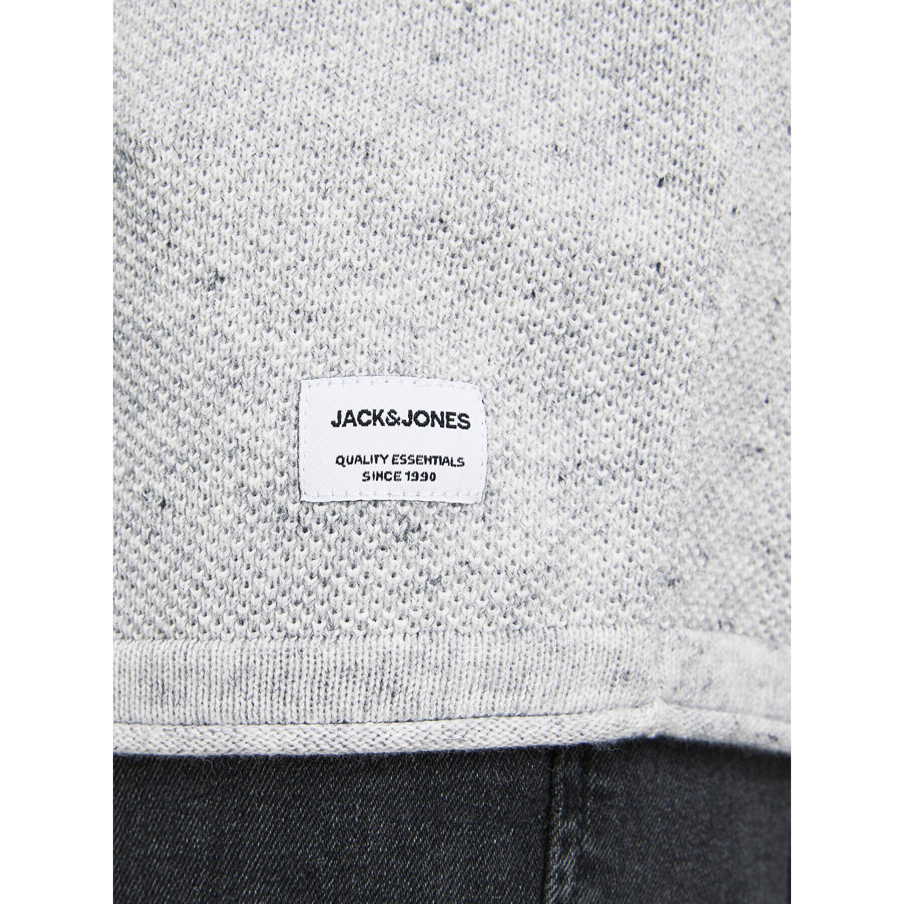 Jack&Jones Пуловер Hill 12157321 Сив Regular Fit - Pepit.bg