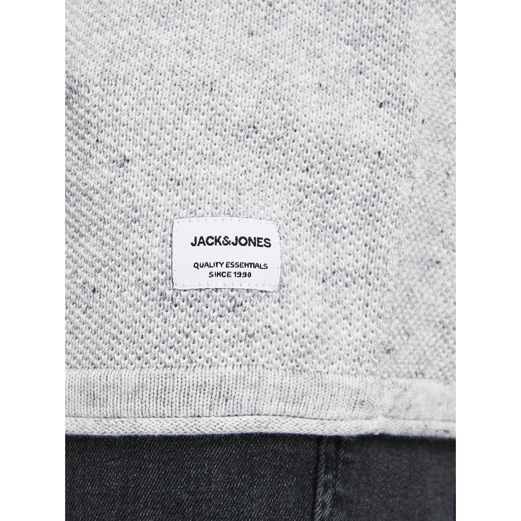 Jack&Jones Пуловер Hill 12157321 Сив Regular Fit - Pepit.bg