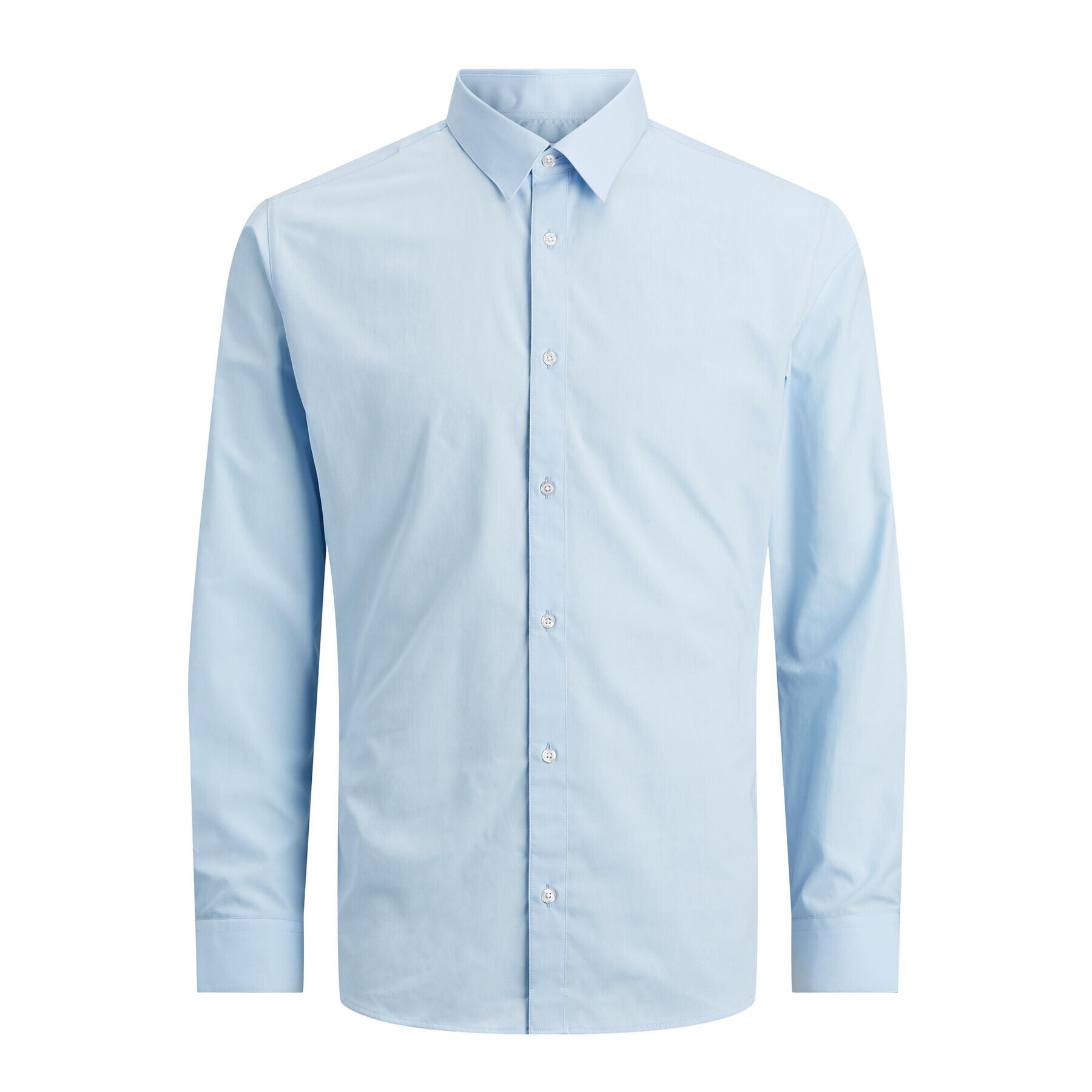Jack&Jones Риза 12187222 Син Slim Fit - Pepit.bg