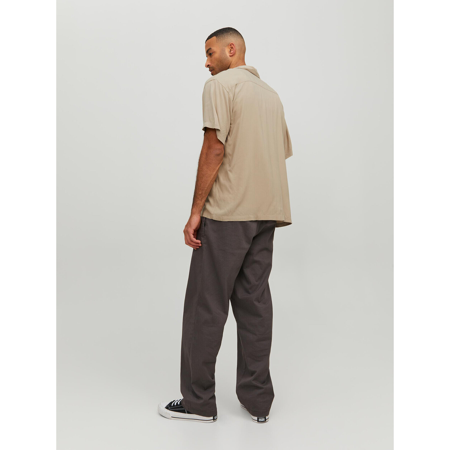 Jack&Jones Риза Jeff 12220416 Бежов Relaxed Fit - Pepit.bg