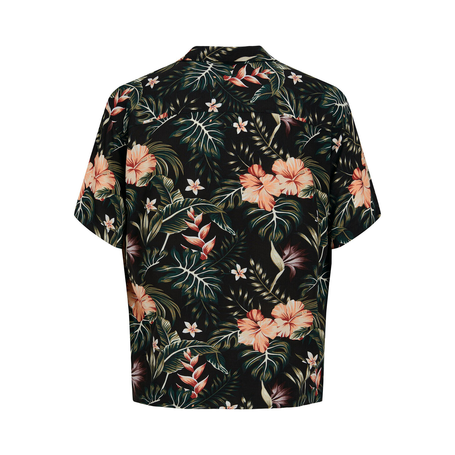 Jack&Jones Риза 12222898 Черен Relaxed Fit - Pepit.bg