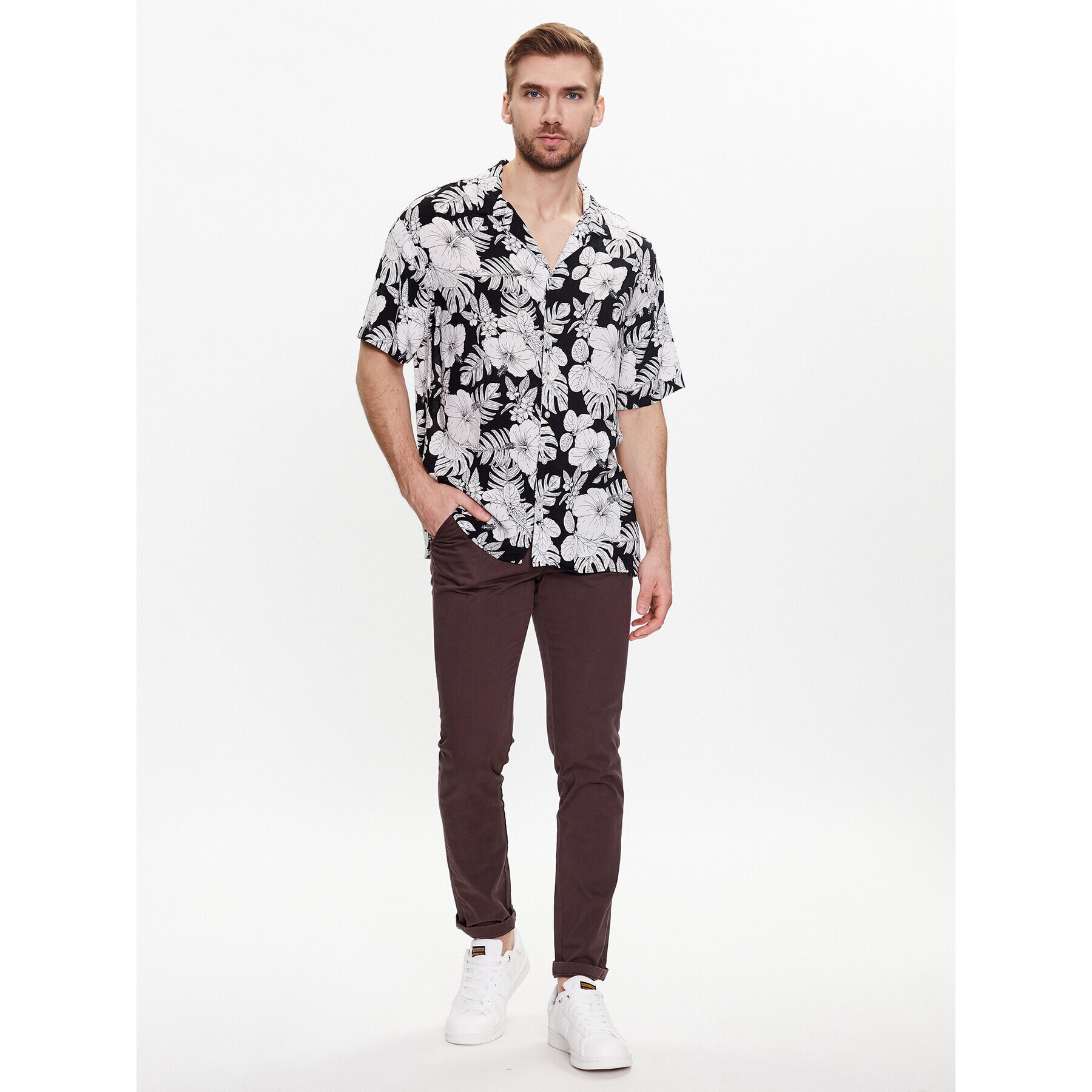 Jack&Jones Риза Irwin 12222959 Цветен Relaxed Fit - Pepit.bg