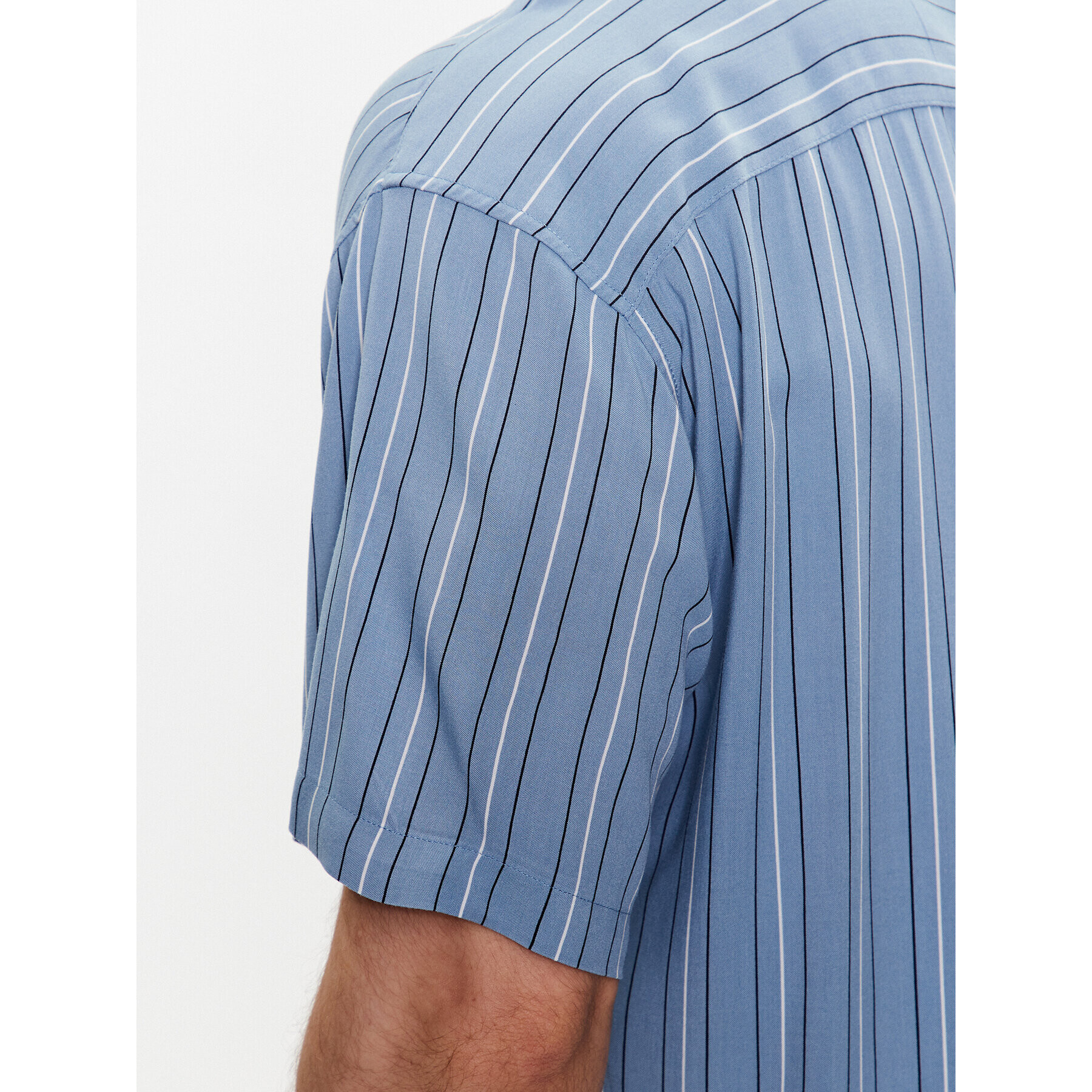 Jack&Jones Риза Chain 12227973 Син Relaxed Fit - Pepit.bg