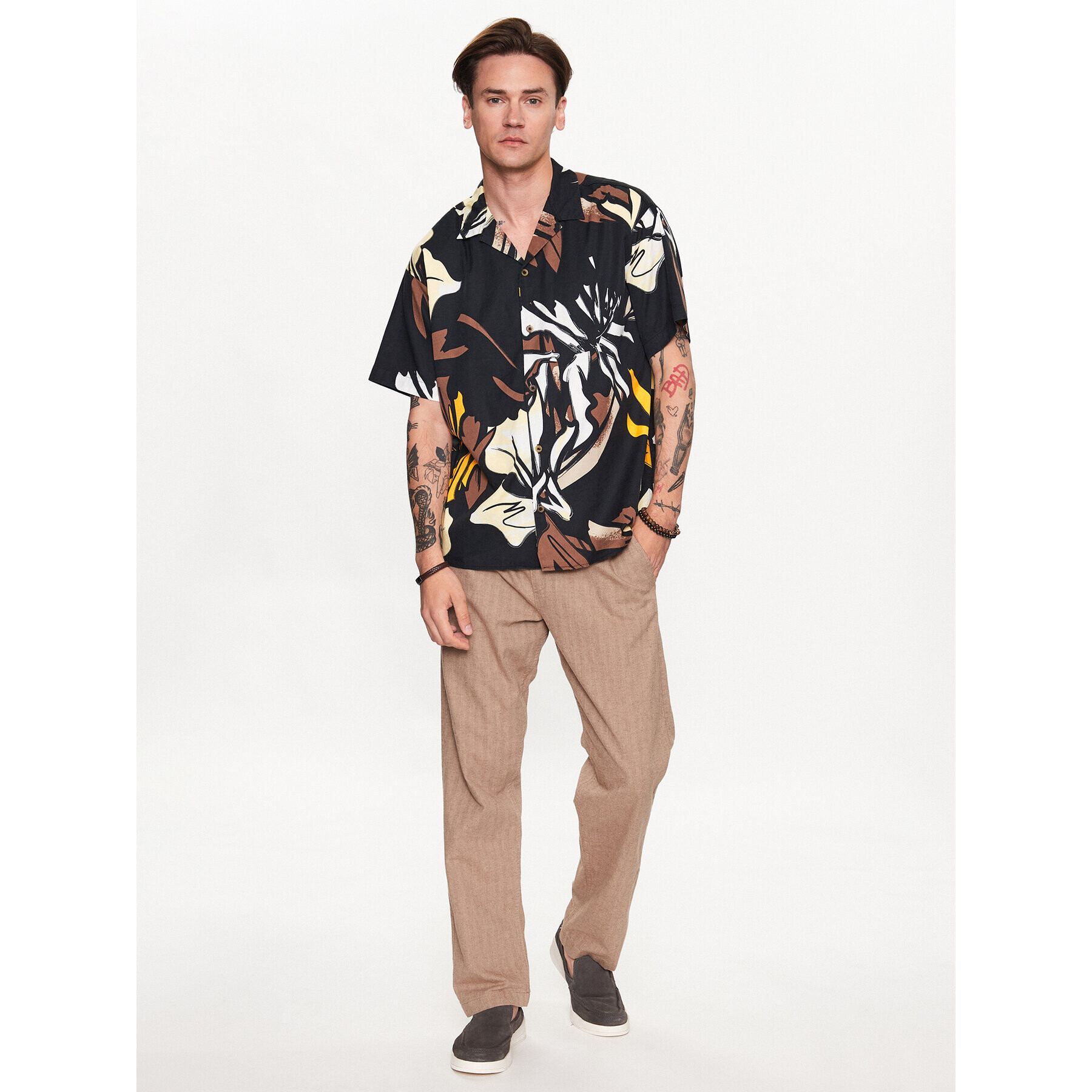 Jack&Jones Риза Cabana 12233544 Цветен Relaxed Fit - Pepit.bg