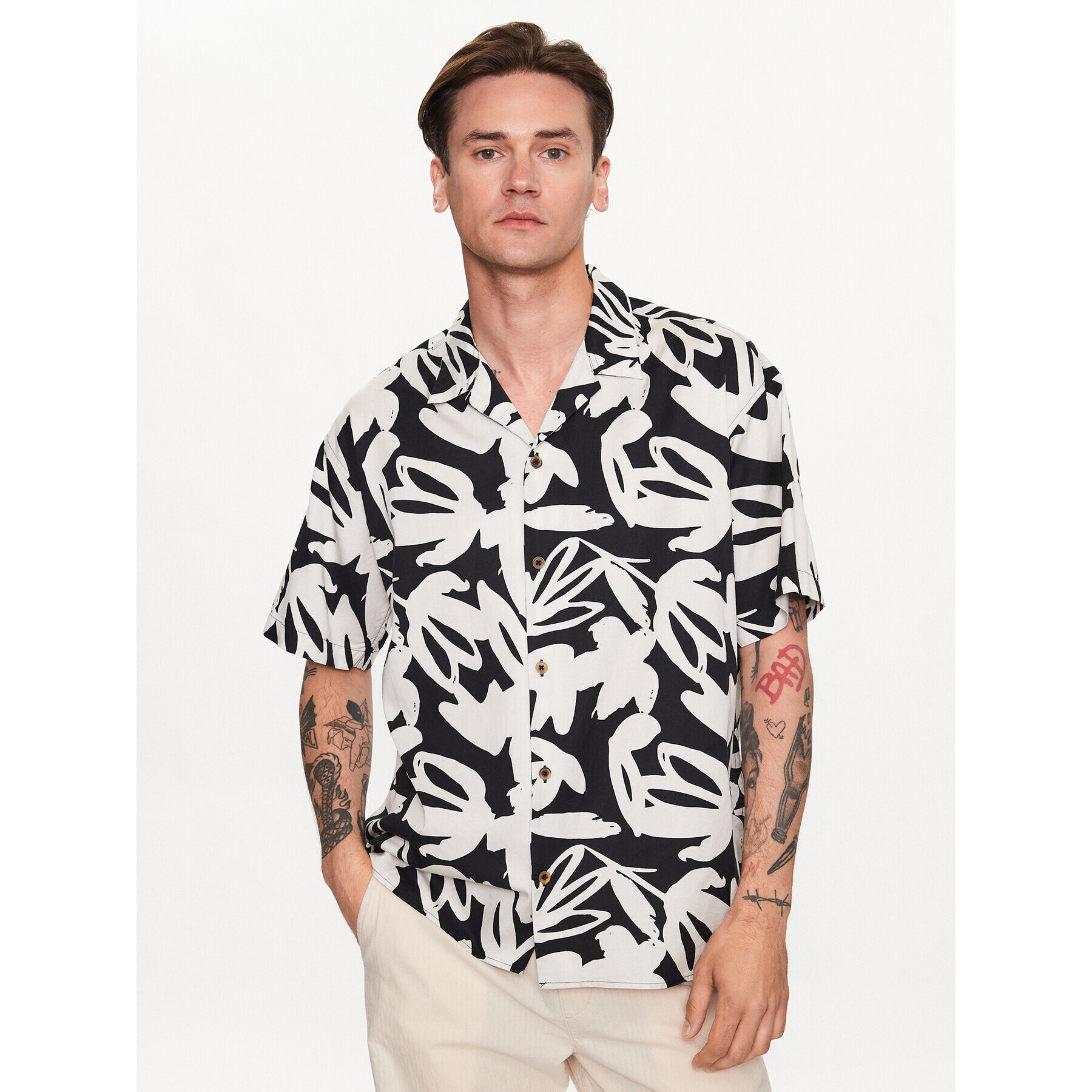 Jack&Jones Риза Cabana 12233544 Цветен Relaxed Fit - Pepit.bg