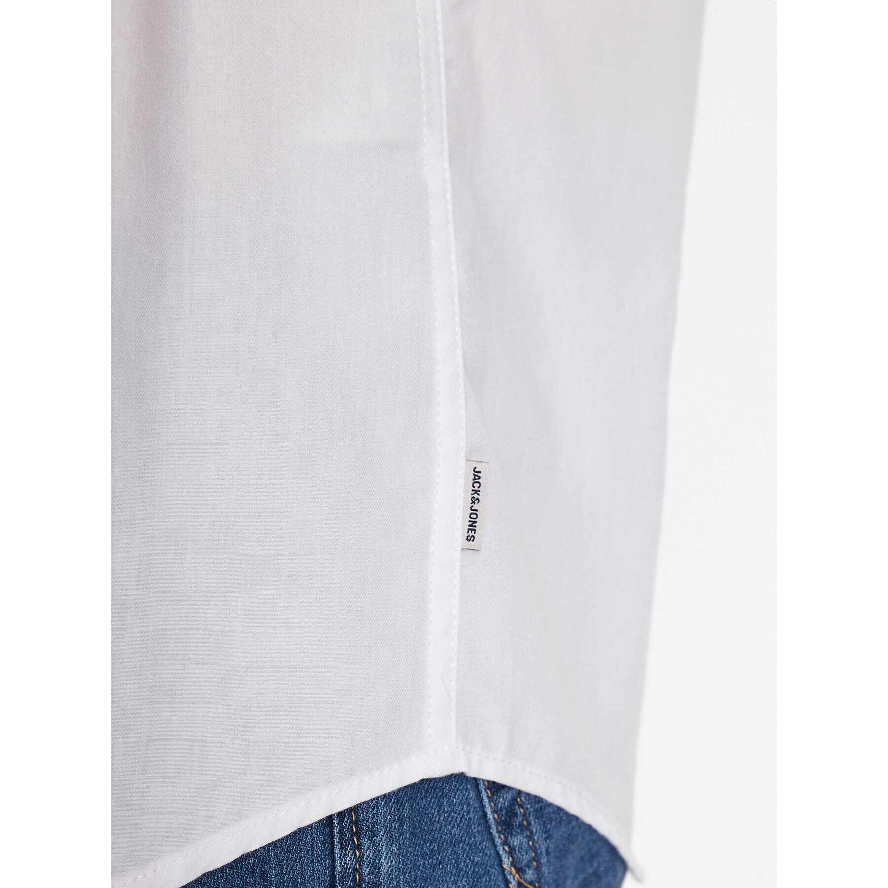 Jack&Jones Риза Energy 12234180 Бял Slim Fit - Pepit.bg