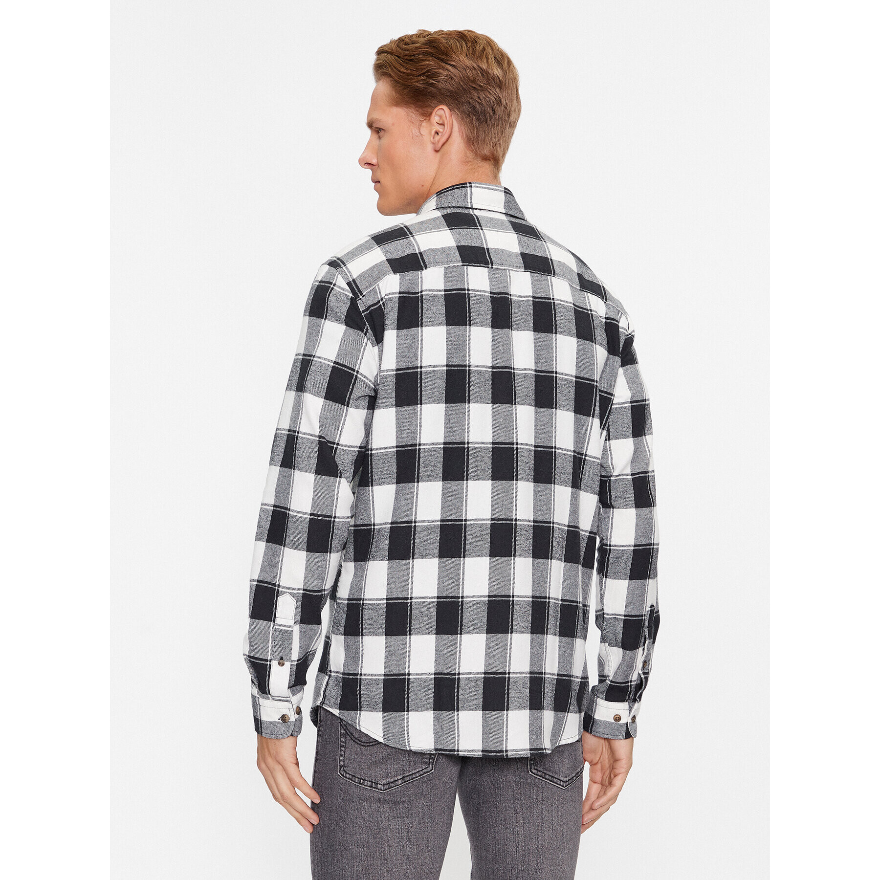 Jack&Jones Риза 12236873 Сив Slim Fit - Pepit.bg