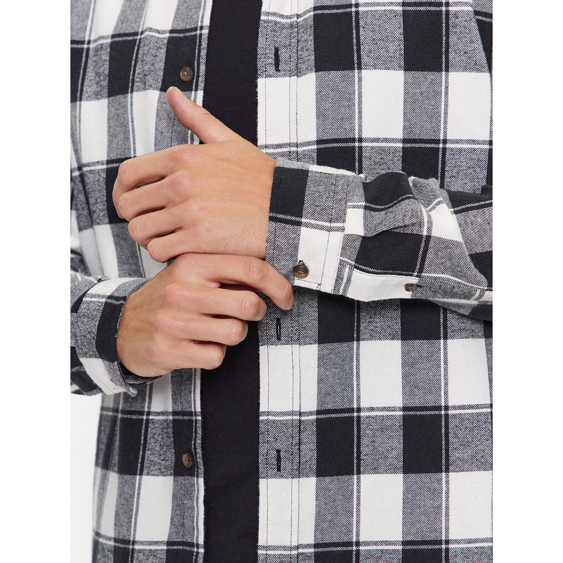 Jack&Jones Риза 12236873 Сив Slim Fit - Pepit.bg