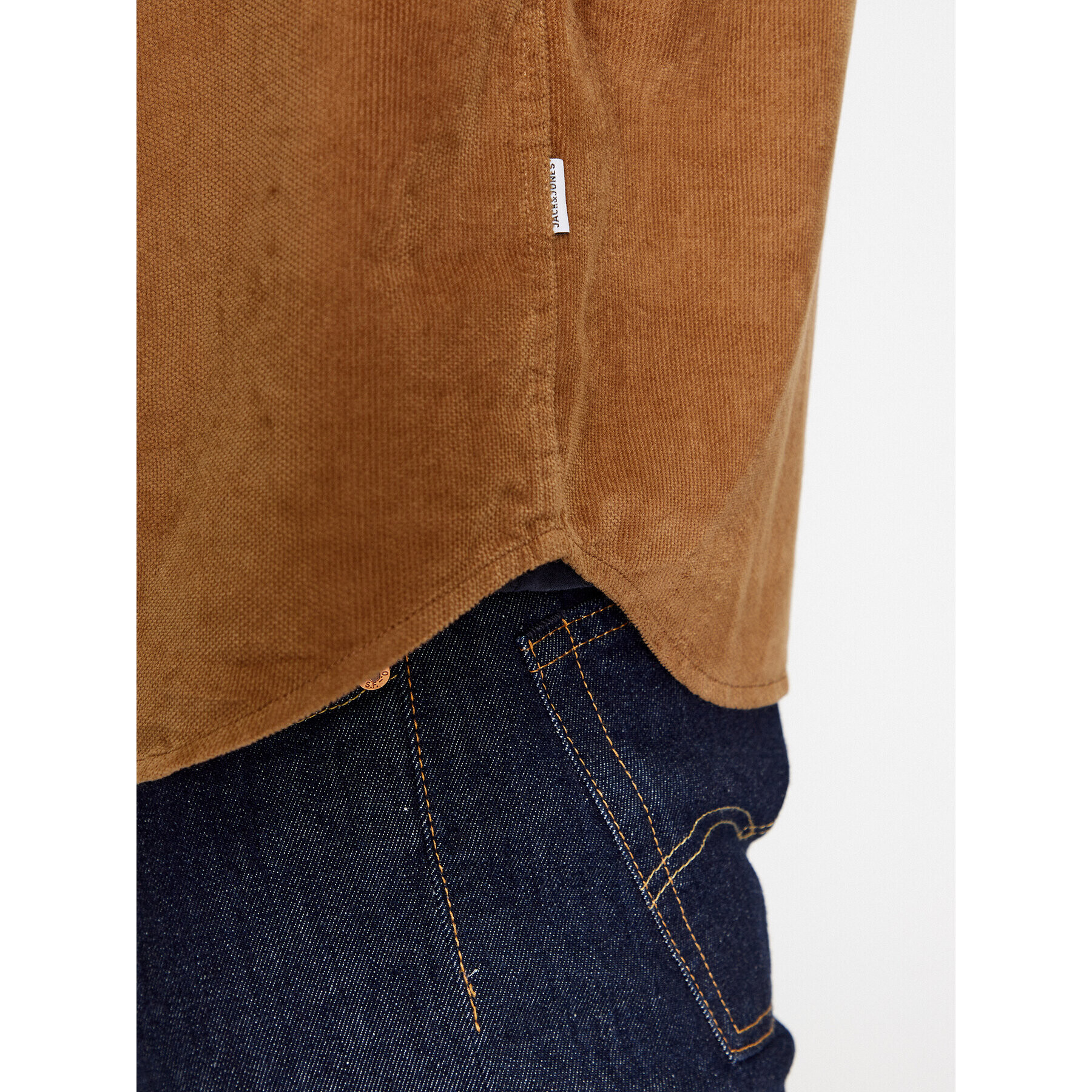 Jack&Jones Риза 12236937 Бежов Slim Fit - Pepit.bg