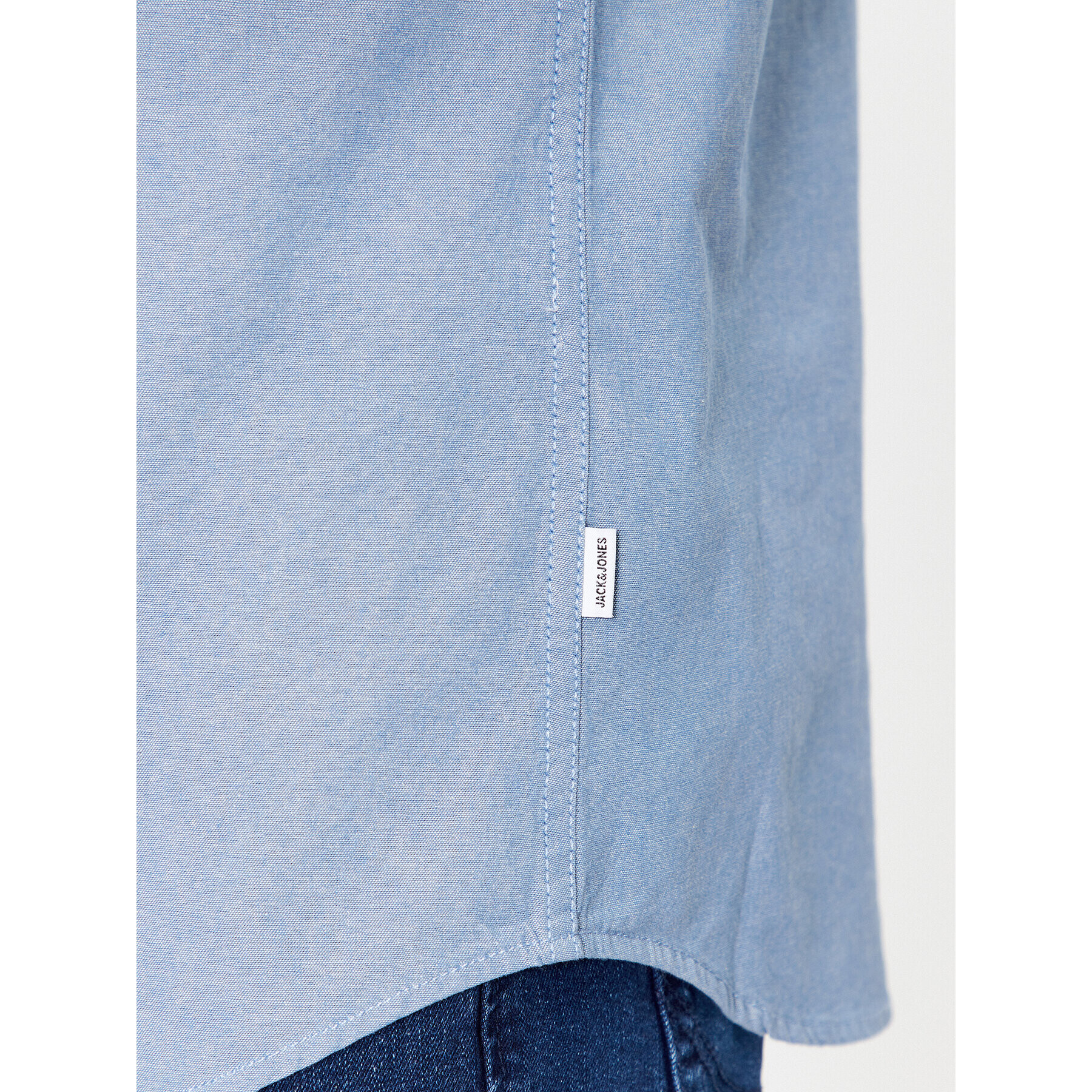 Jack&Jones Риза 12237287 Син Slim Fit - Pepit.bg