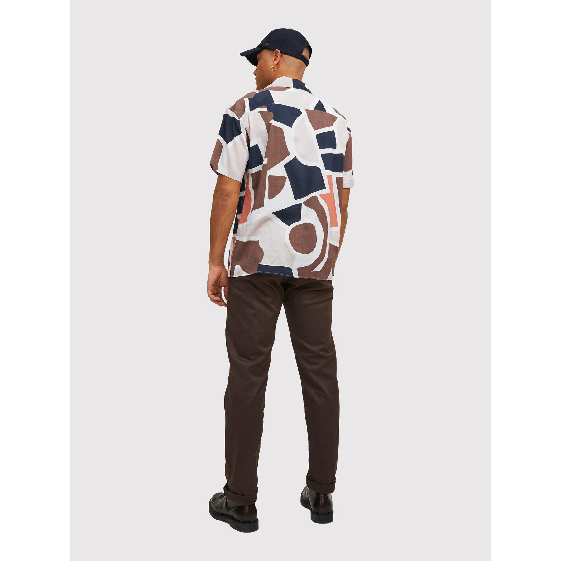 Jack&Jones Риза Abstract 12211724 Цветен Relaxed Fit - Pepit.bg