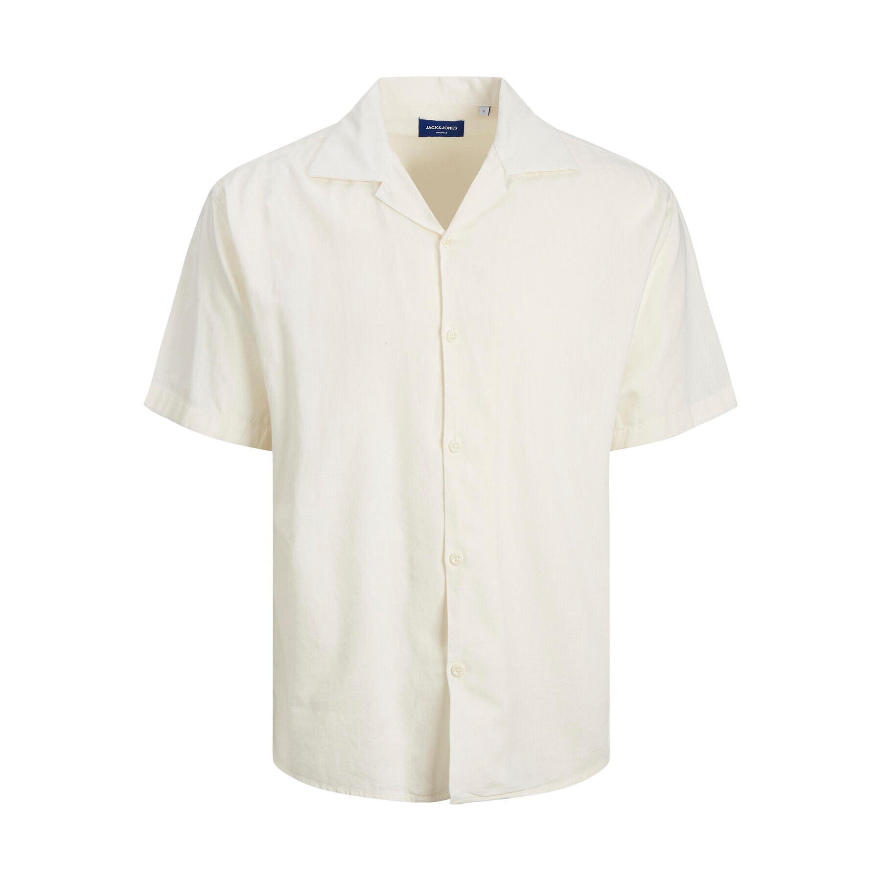 Jack&Jones Риза Belize 12234714 Бял Relaxed Fit - Pepit.bg