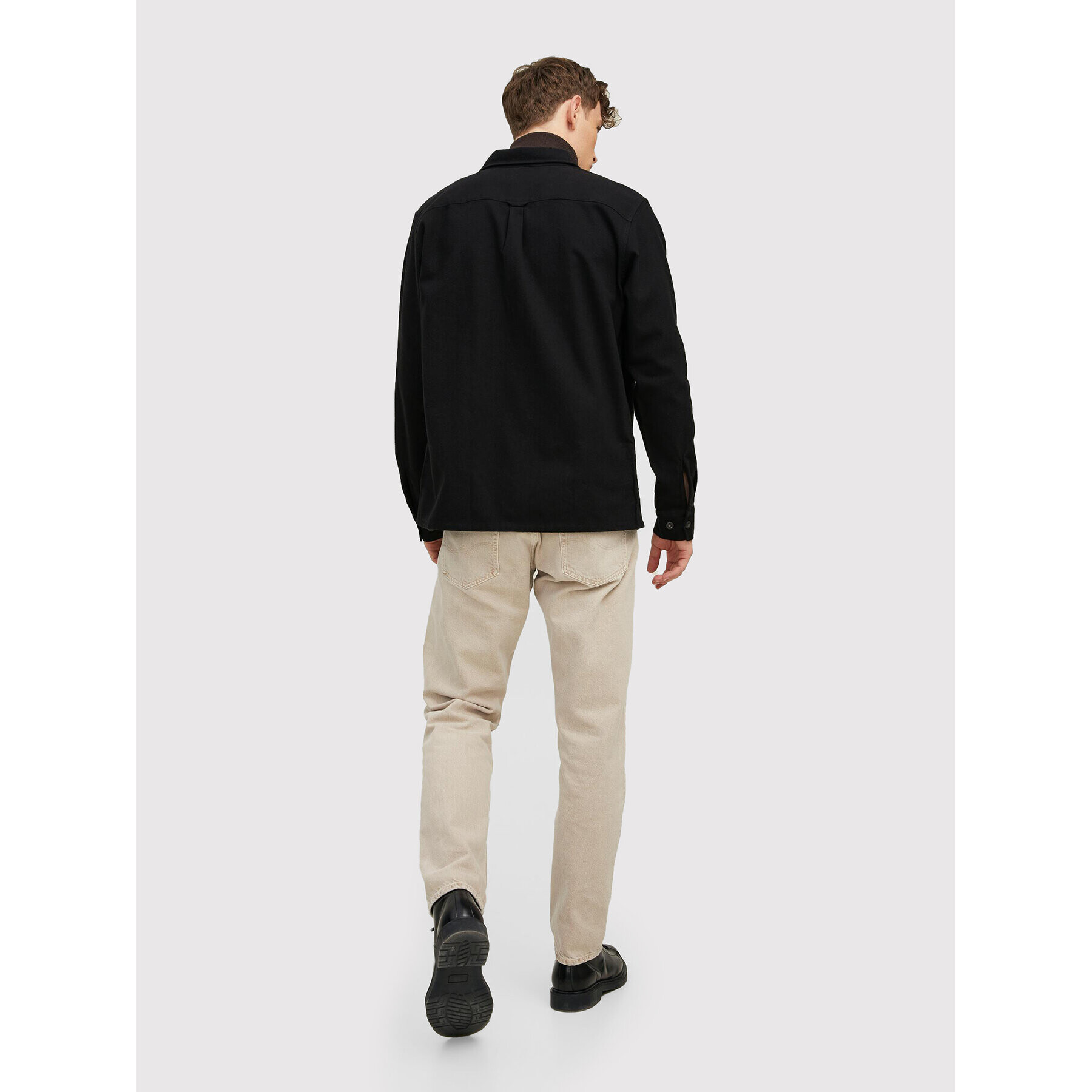 Jack&Jones Риза Jay 12213478 Черен Regular Fit - Pepit.bg