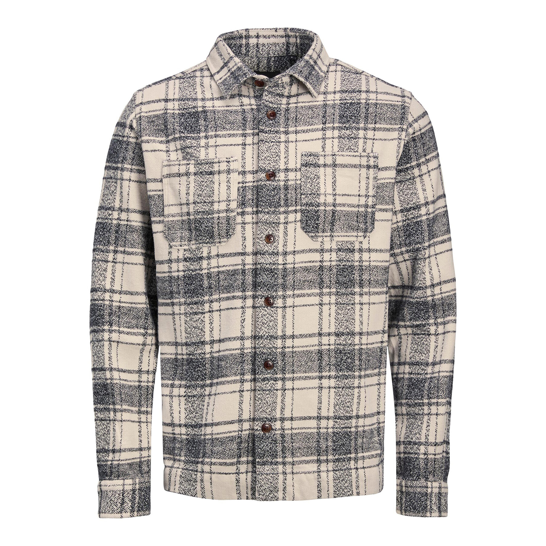 Jack&Jones Риза Logan 12211401 Бежов Regular Fit - Pepit.bg