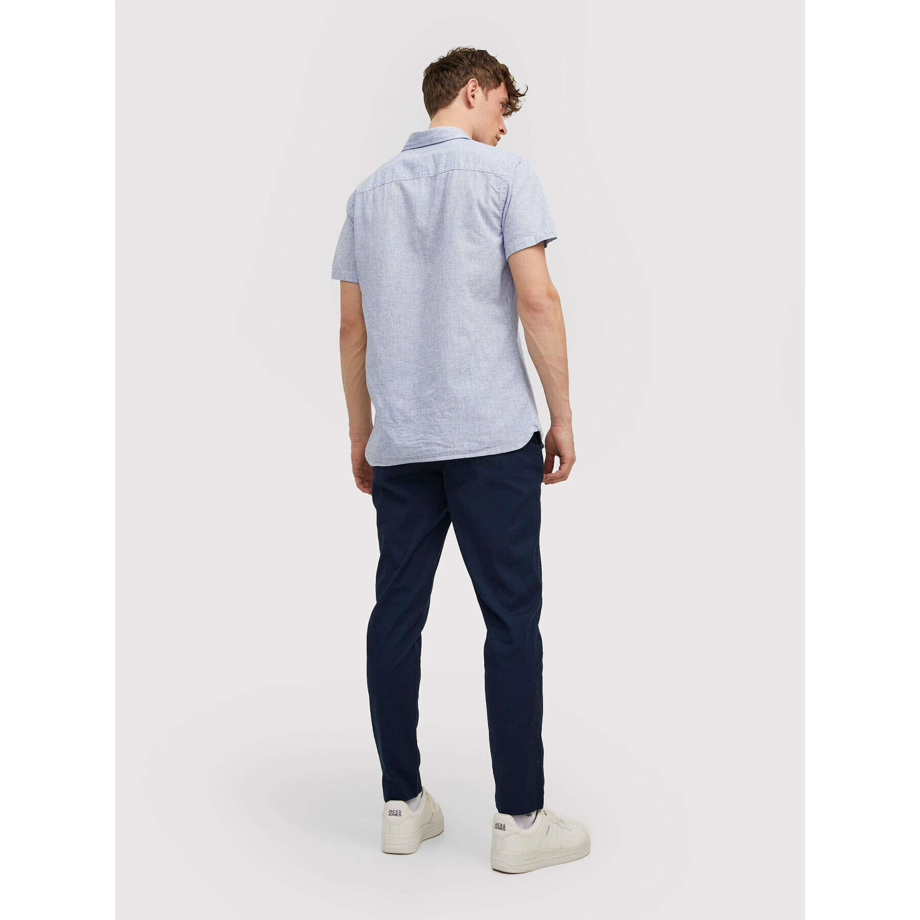 Jack&Jones Риза Tons 12207462 Син Regular Fit - Pepit.bg