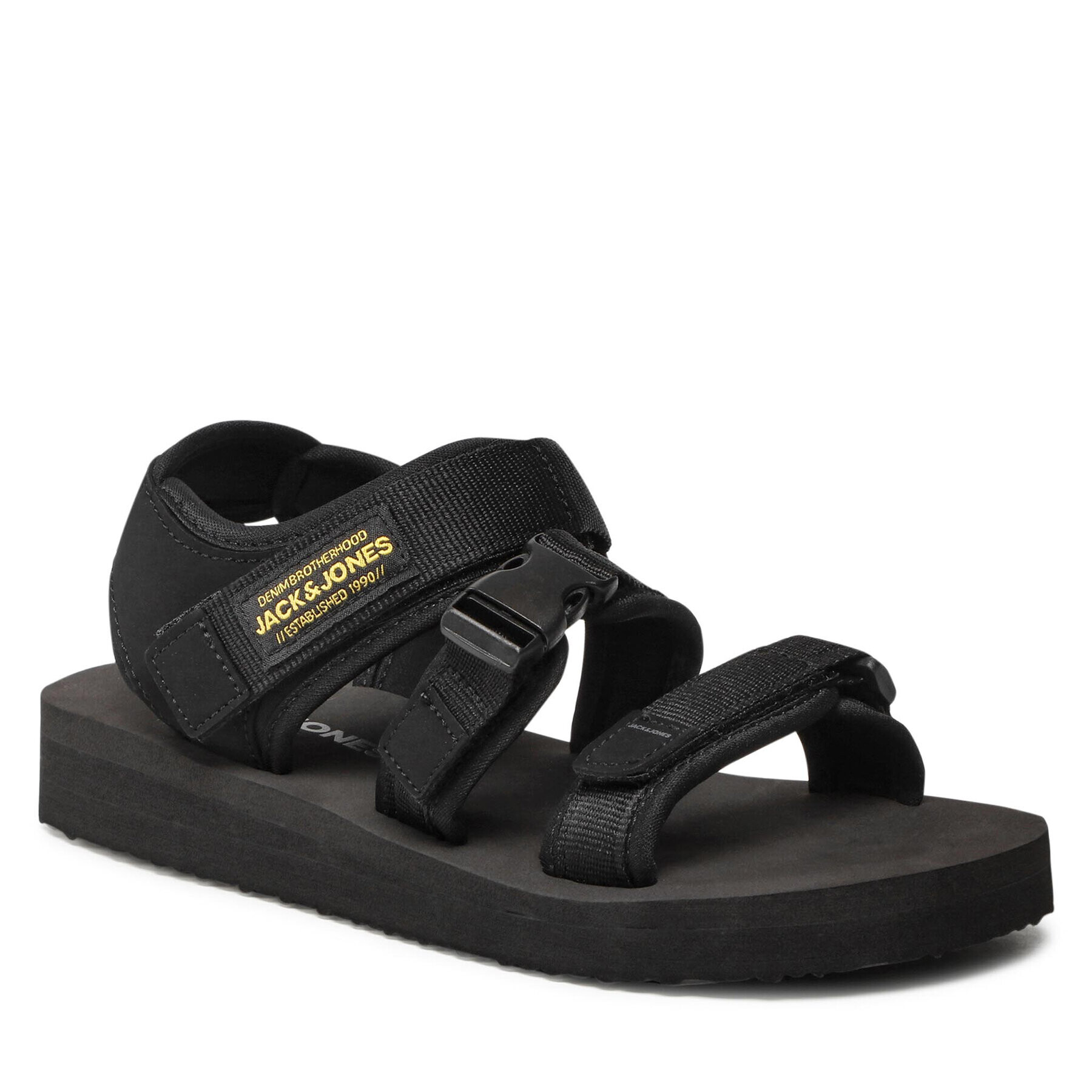 Jack&Jones Сандали Jfwjack Sandal 2.0 12203989 Черен - Pepit.bg