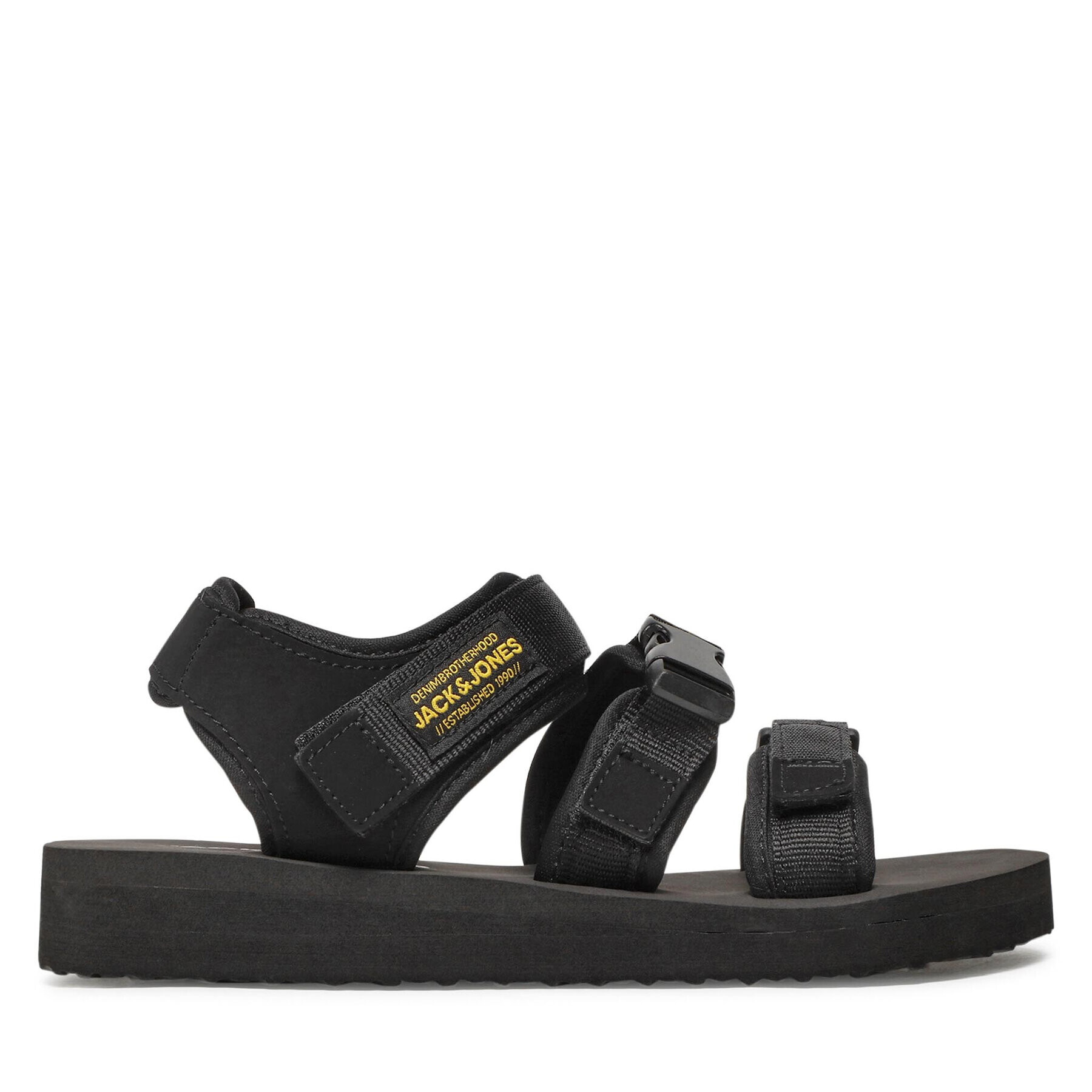 Jack&Jones Сандали Jfwjack Sandal 2.0 12203989 Черен - Pepit.bg