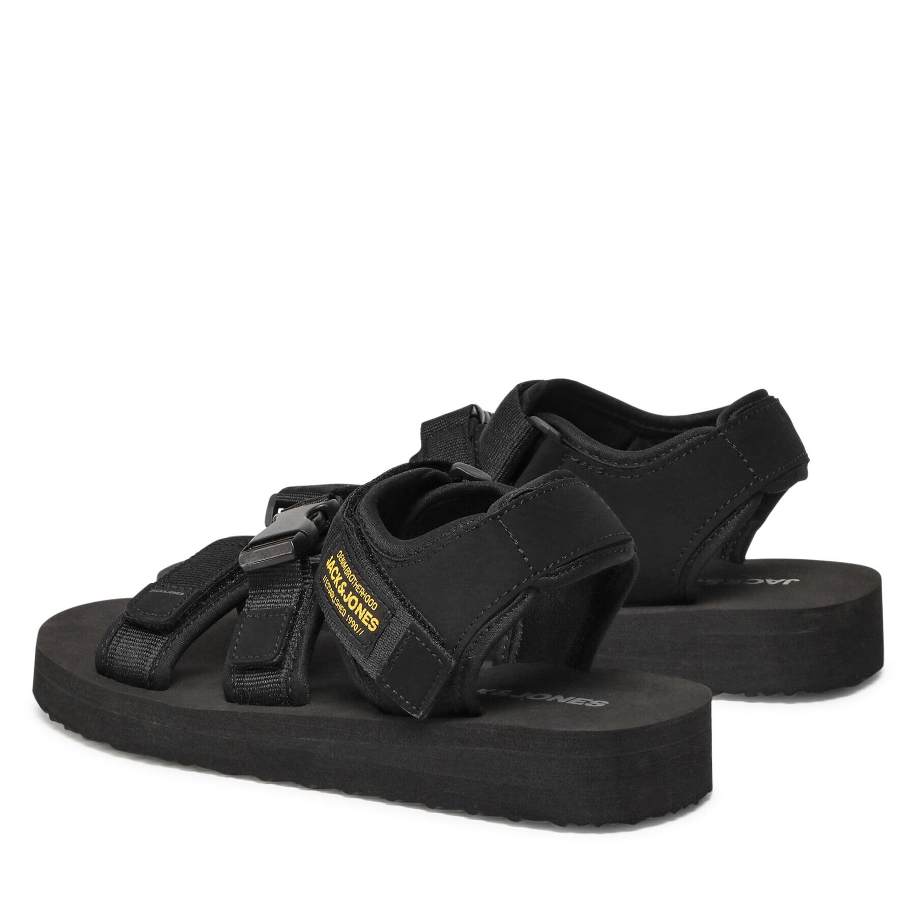 Jack&Jones Сандали Jfwjack Sandal 2.0 12203989 Черен - Pepit.bg