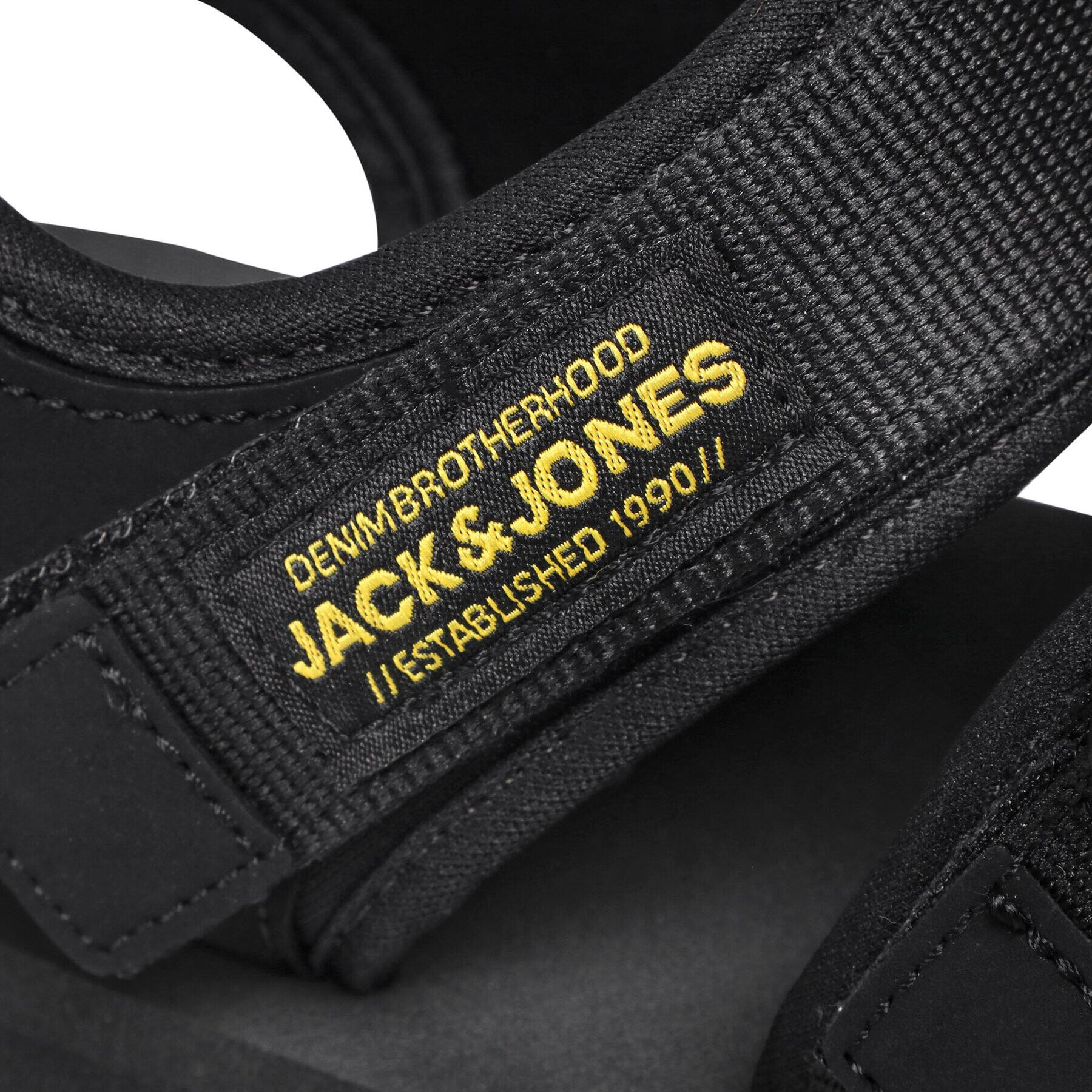 Jack&Jones Сандали Jfwjack Sandal 2.0 12203989 Черен - Pepit.bg