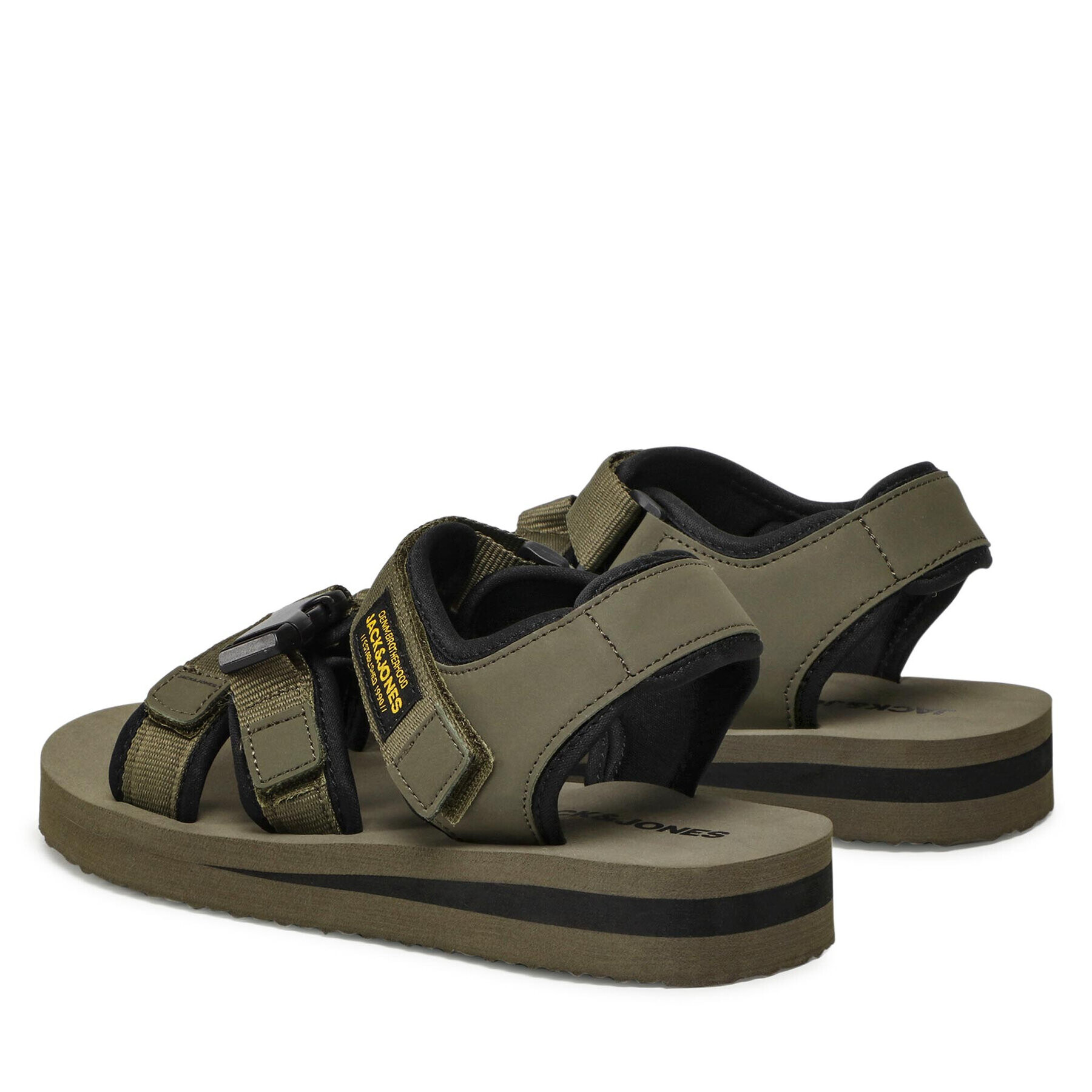 Jack&Jones Сандали Jfwjack Sandal 2.0 12203989 Зелен - Pepit.bg