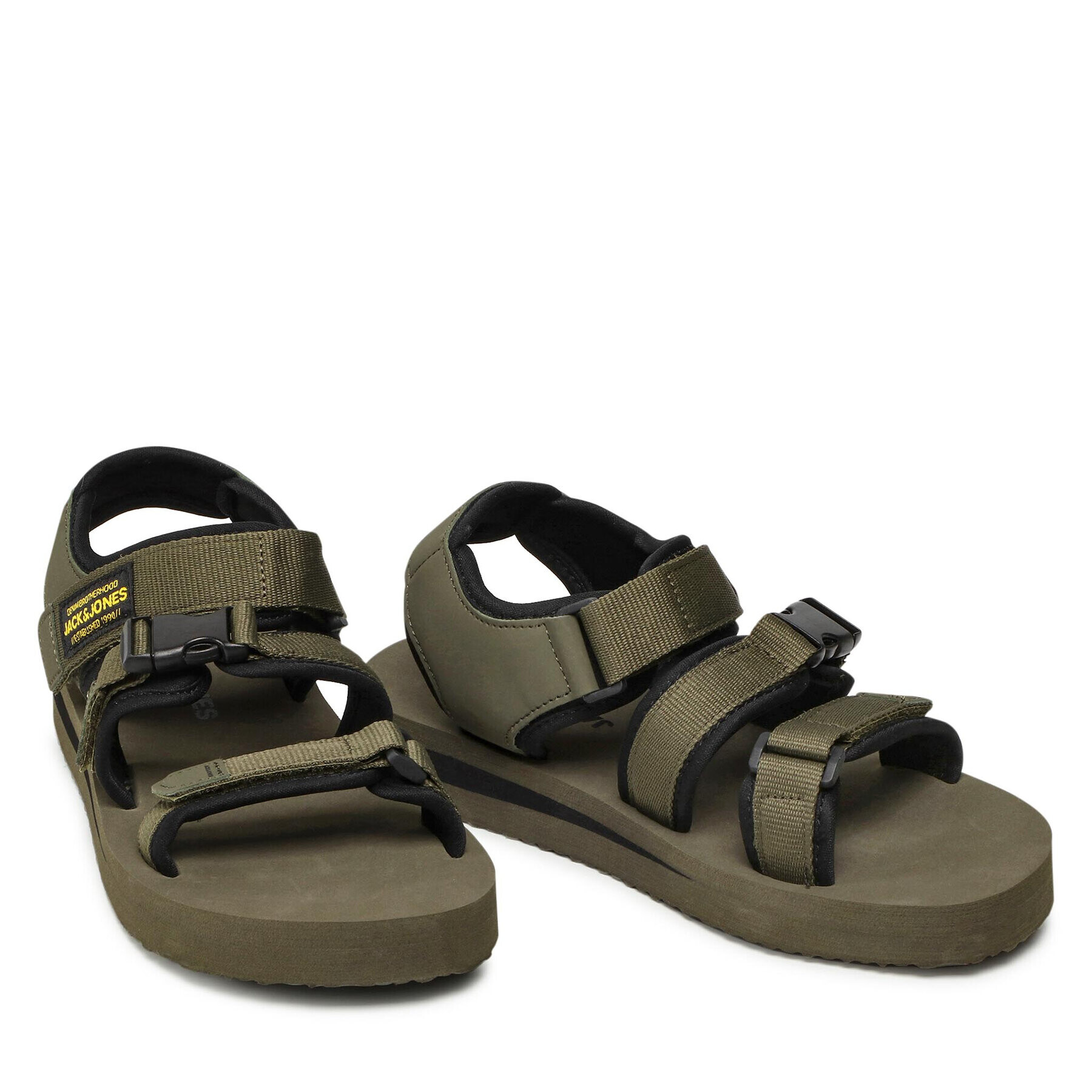 Jack&Jones Сандали Jfwjack Sandal 2.0 12203989 Зелен - Pepit.bg