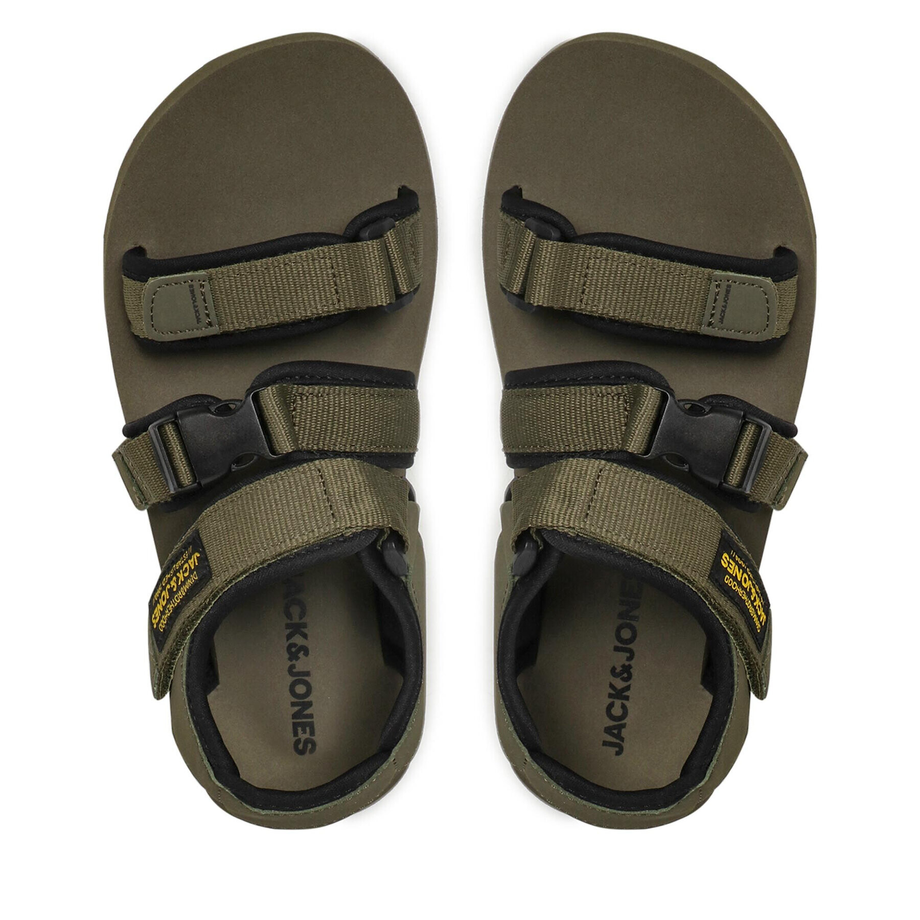 Jack&Jones Сандали Jfwjack Sandal 2.0 12203989 Зелен - Pepit.bg