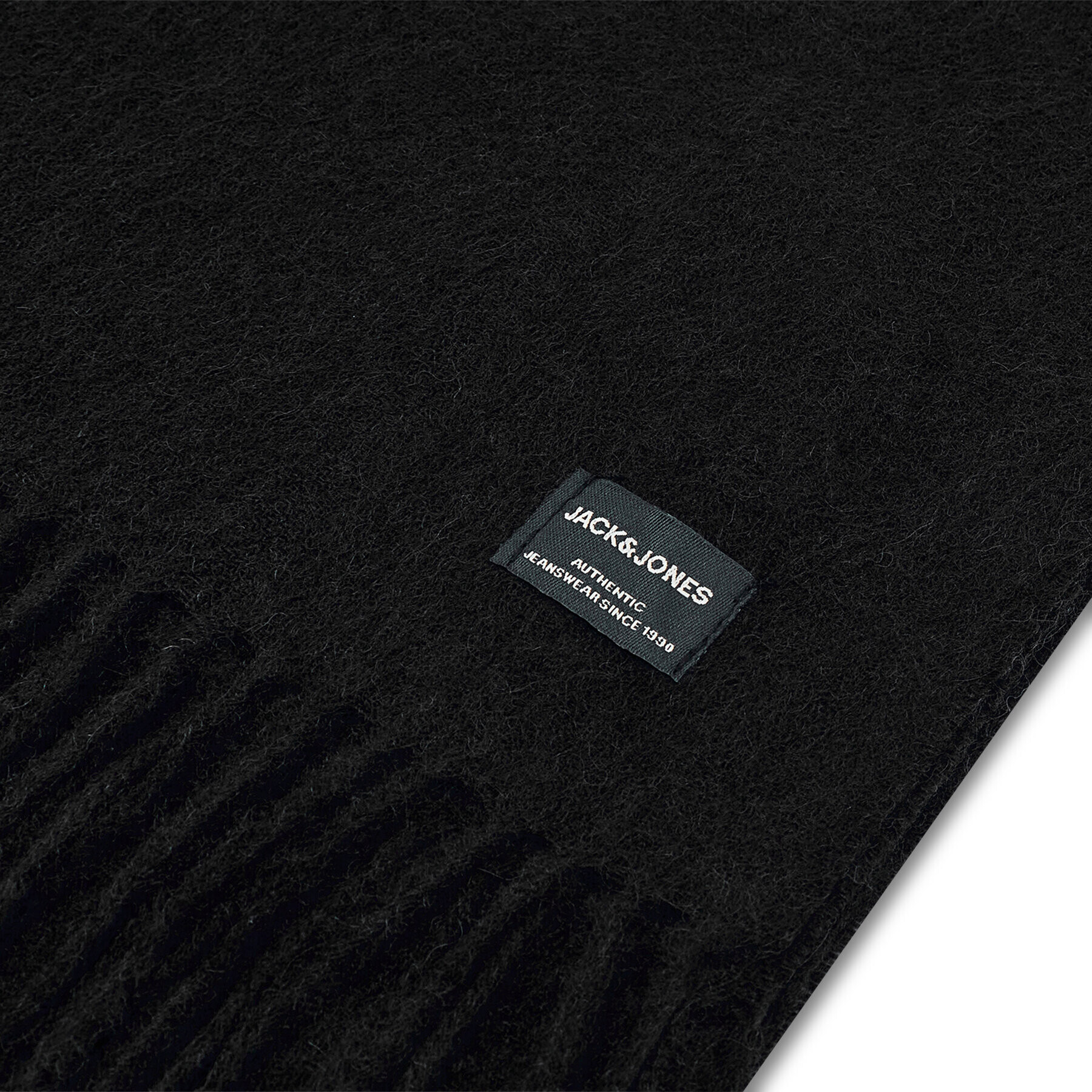 Jack&Jones Шал Toronto Woven 12146197 Черен - Pepit.bg