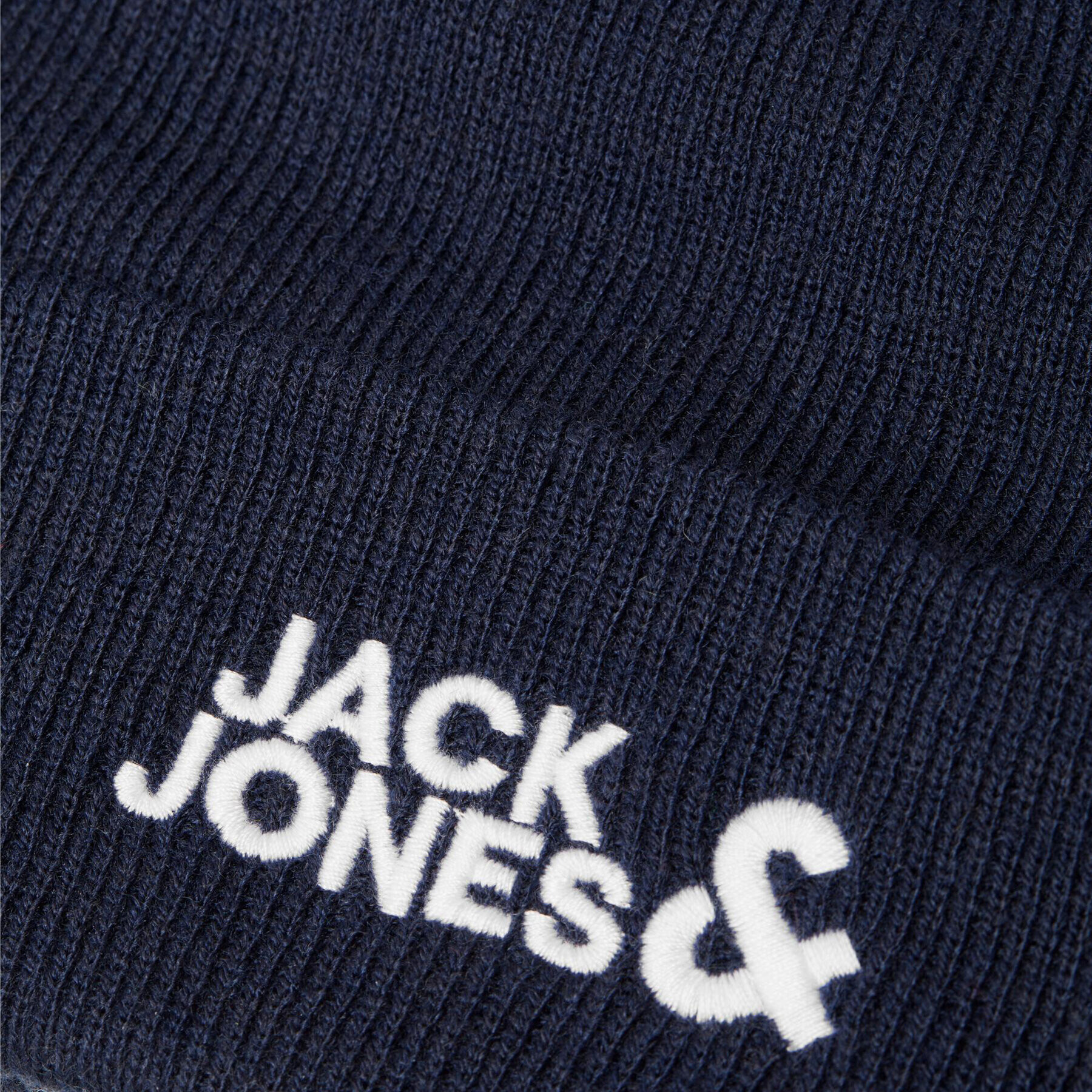 Jack&Jones Шапка 12092815 Тъмносин - Pepit.bg