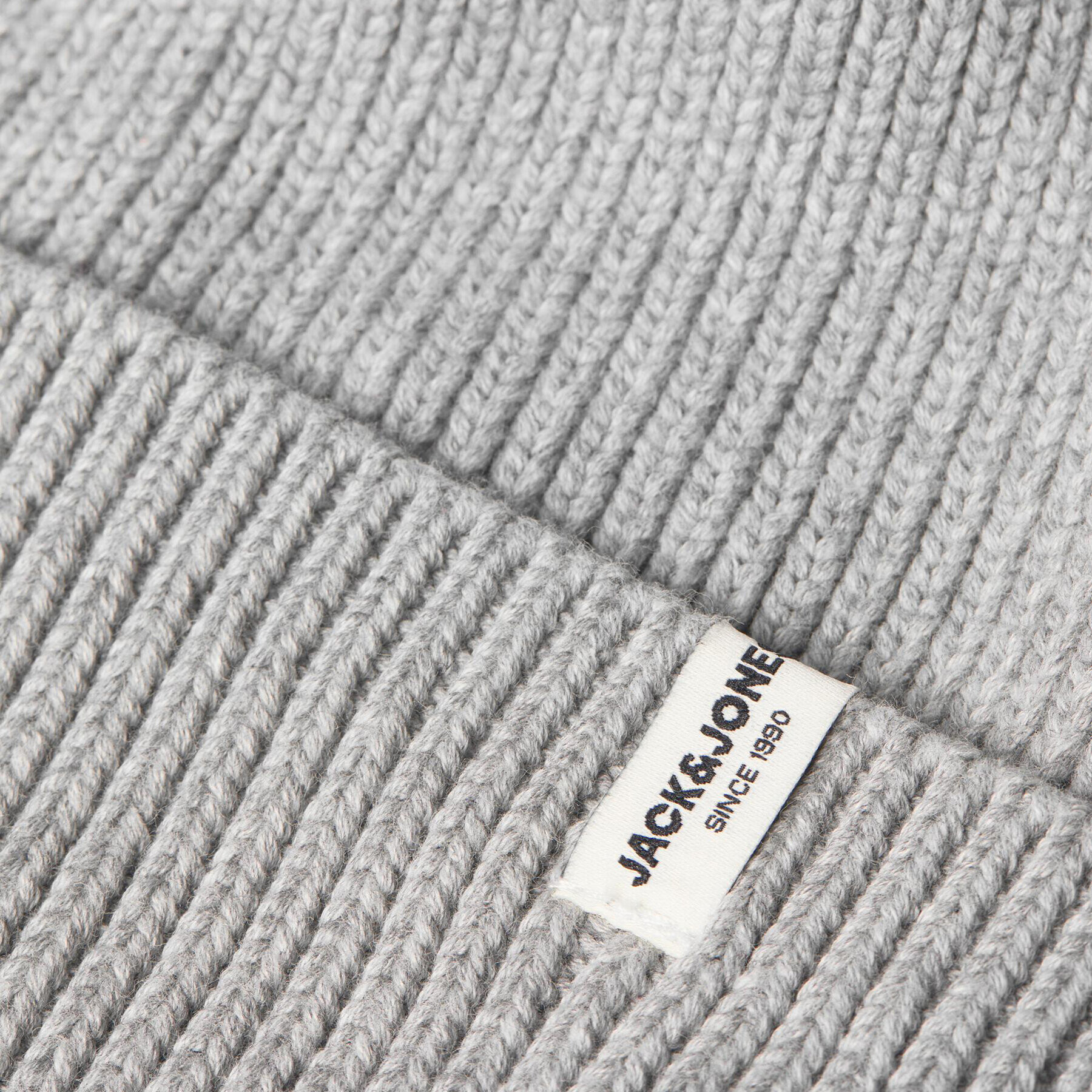 Jack&Jones Шапка 12193386 Сив - Pepit.bg