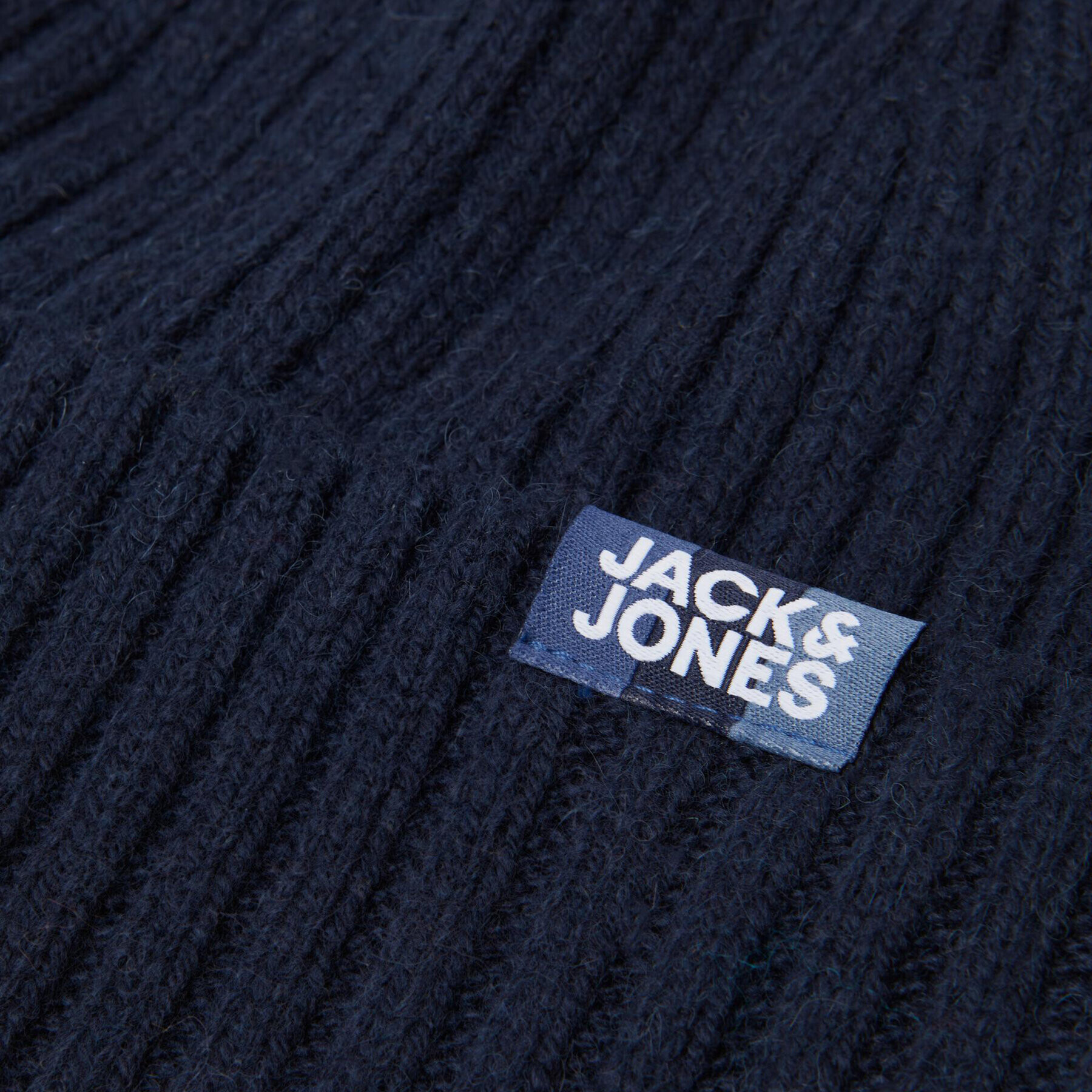 Jack&Jones Шапка 12195049 Тъмносин - Pepit.bg