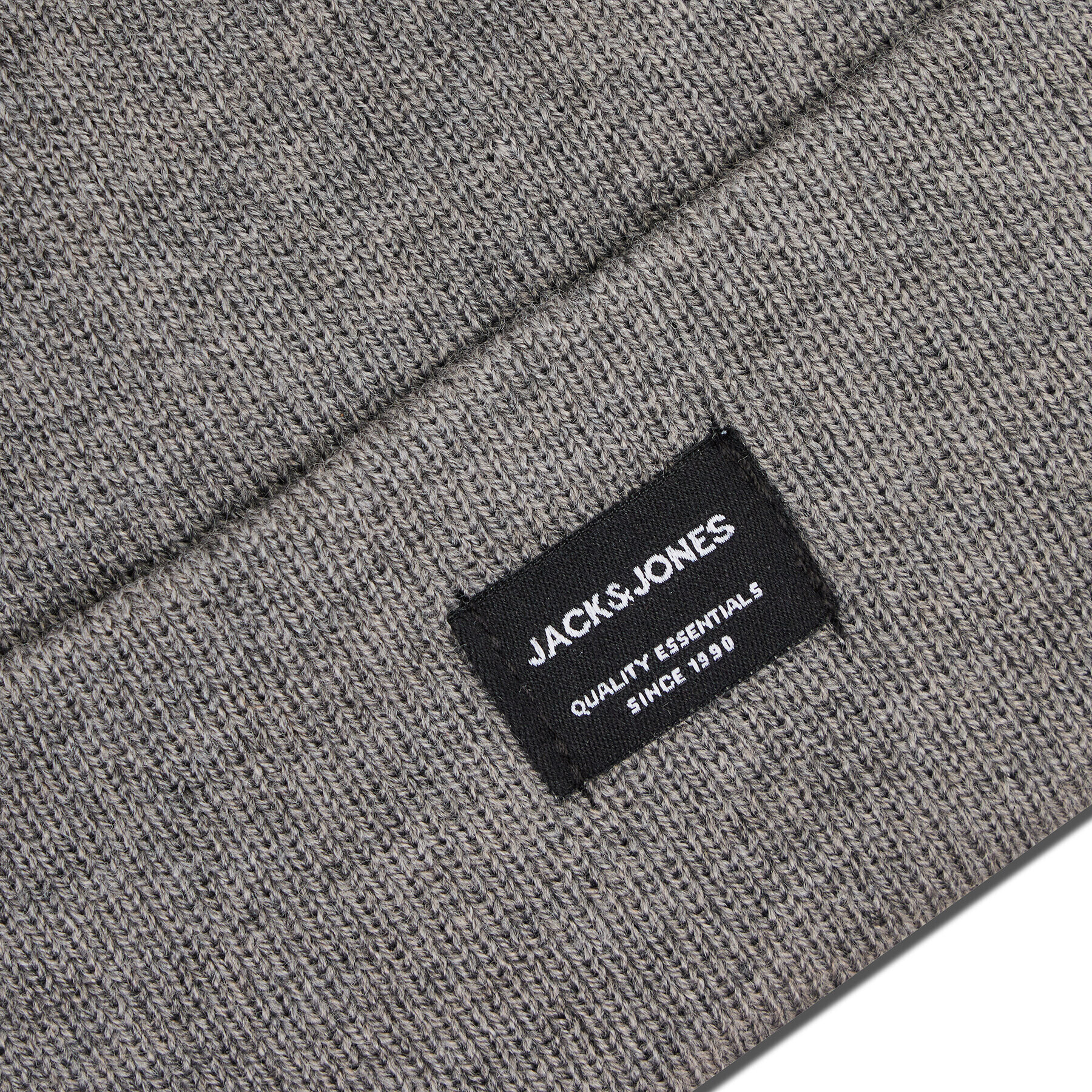 Jack&Jones Шапка Jacdna Beanie Noss 12092815 Сив - Pepit.bg