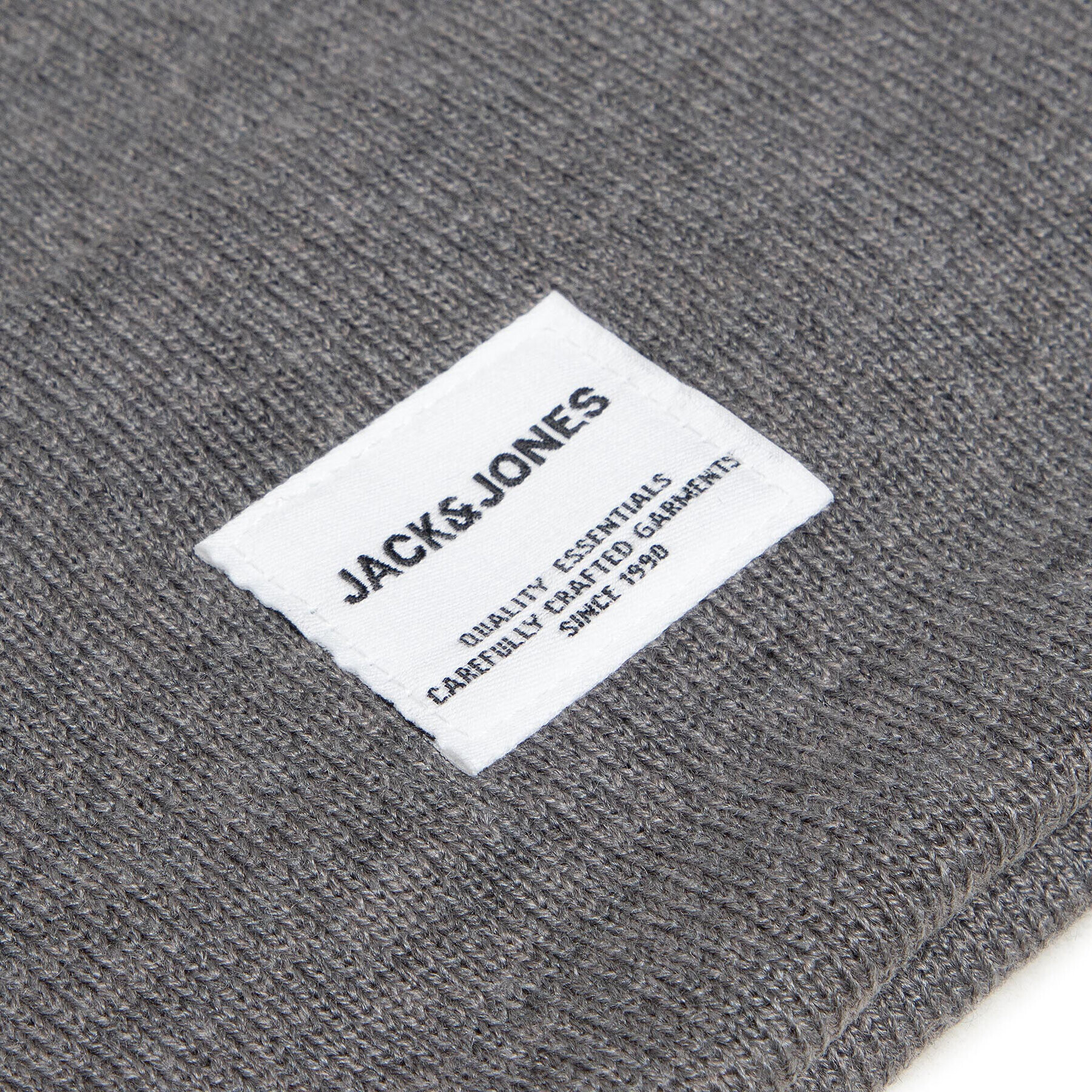 Jack&Jones Шапка Jaclong 12150627 Сив - Pepit.bg