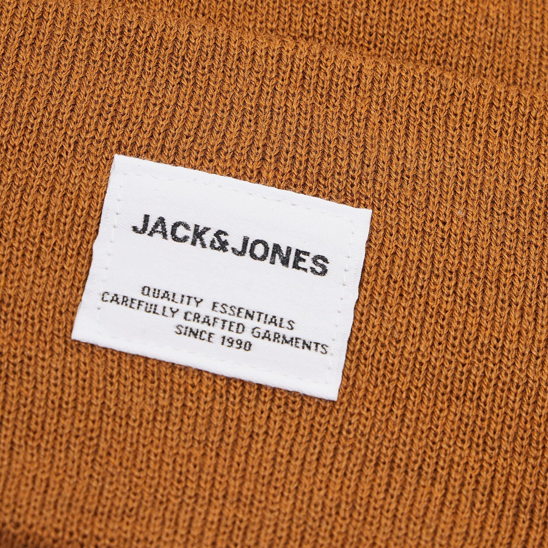 Jack&Jones Шапка Jaclong Knit Beanie 12150627 Кафяв - Pepit.bg