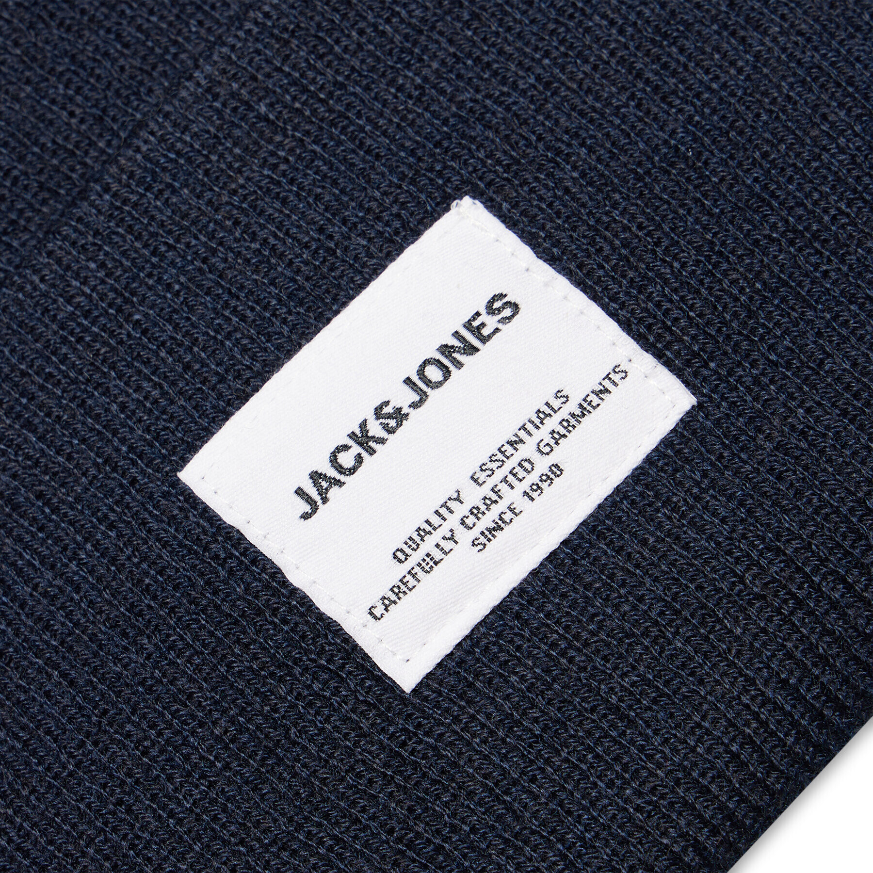 Jack&Jones Шапка Long Knit 12150627 Тъмносин - Pepit.bg