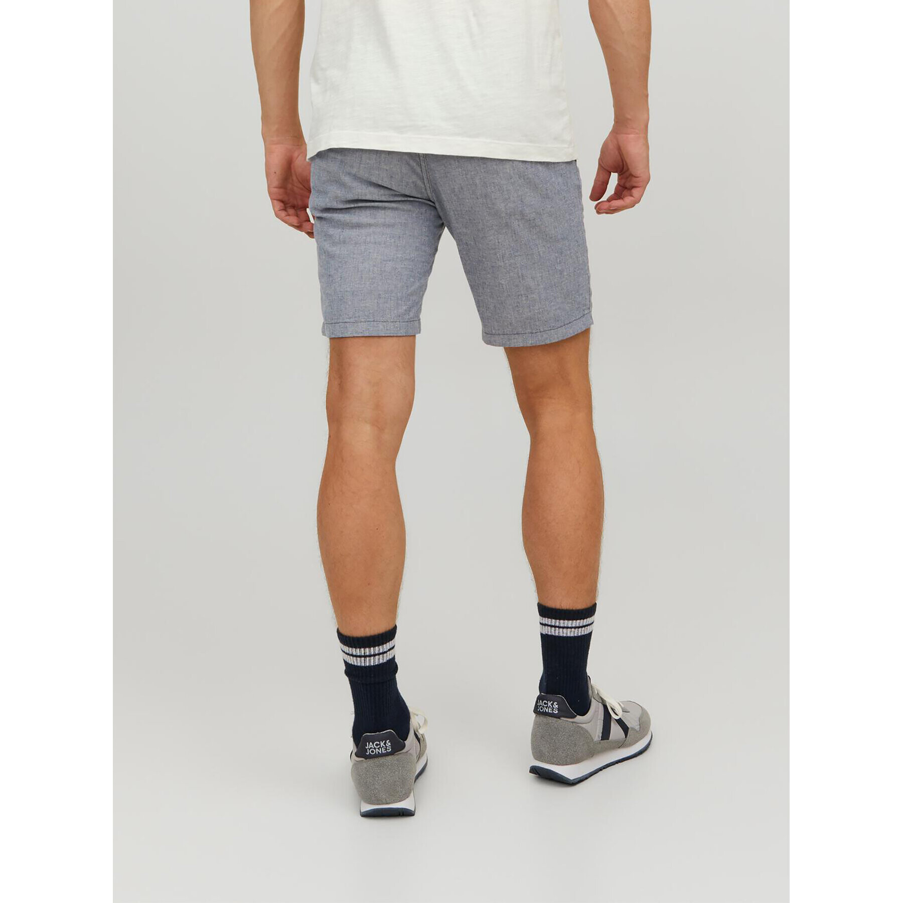 Jack&Jones Шорти от плат Dave 12229629 Син Regular Fit - Pepit.bg